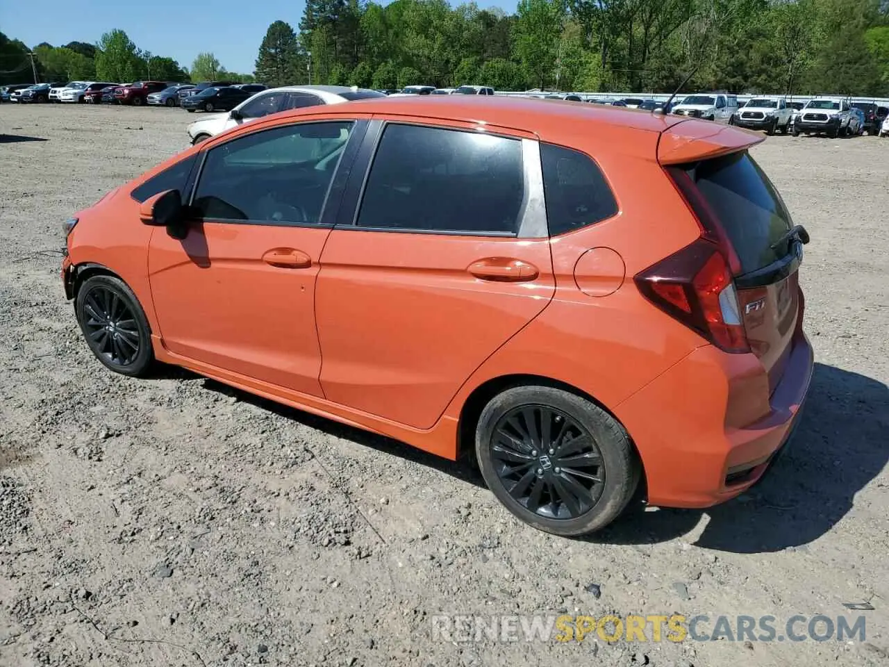 2 Photograph of a damaged car 3HGGK5H61LM721476 HONDA FIT 2020