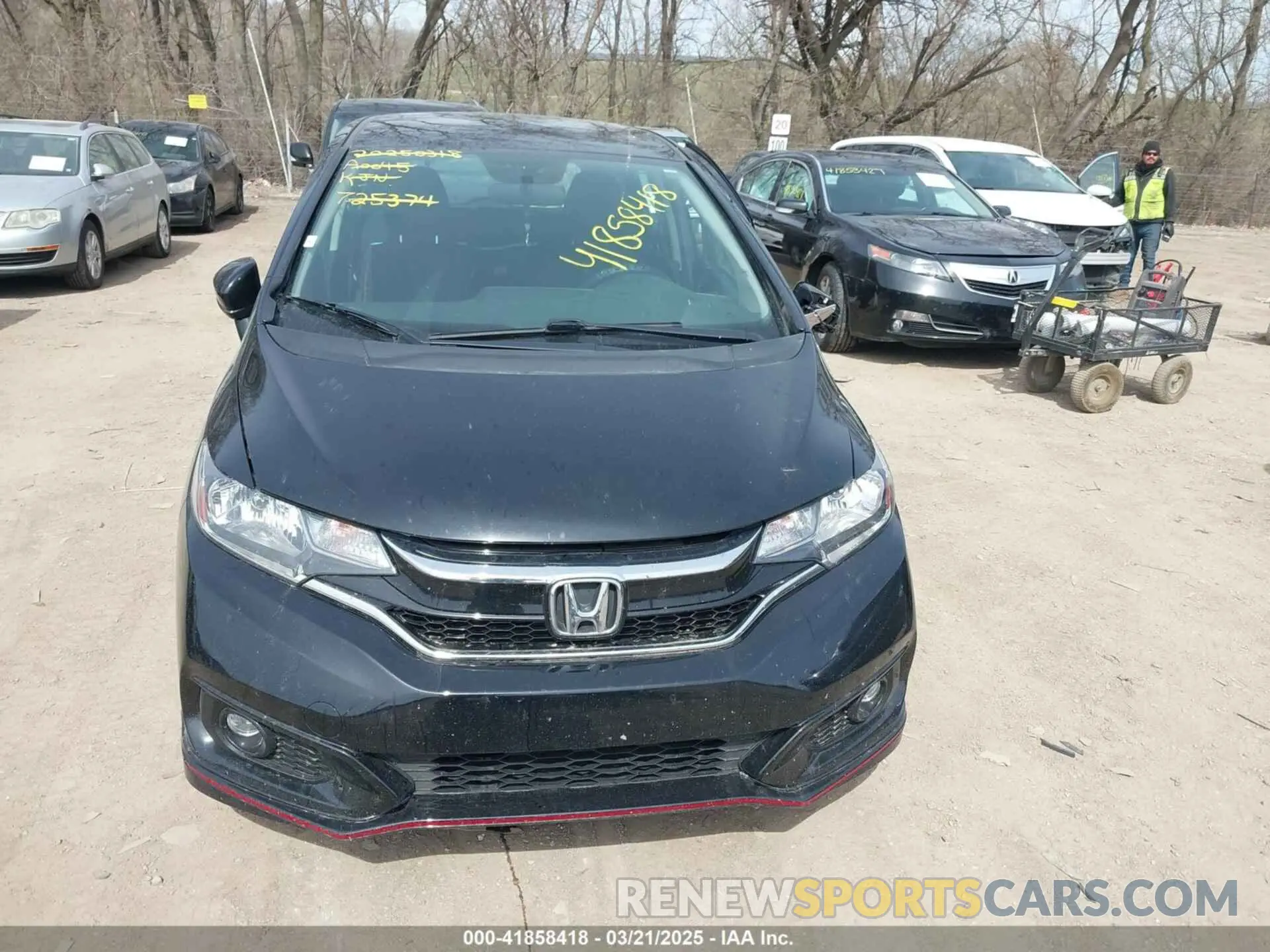 12 Photograph of a damaged car 3HGGK5H62LM725374 HONDA FIT 2020