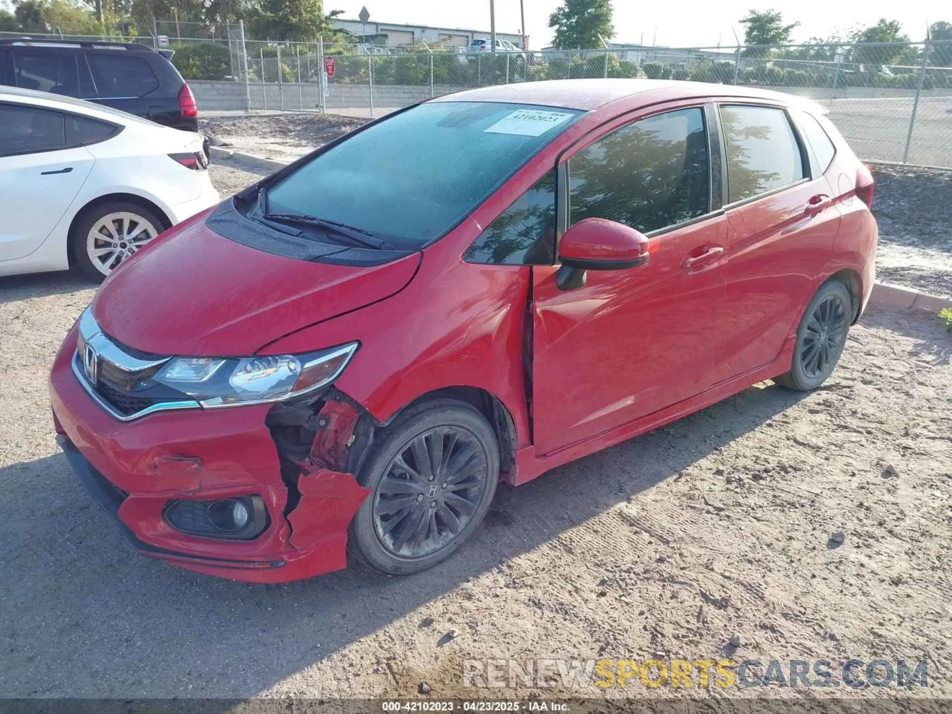 2 Фотография поврежденного автомобиля 3HGGK5H63LM718904 HONDA FIT 2020