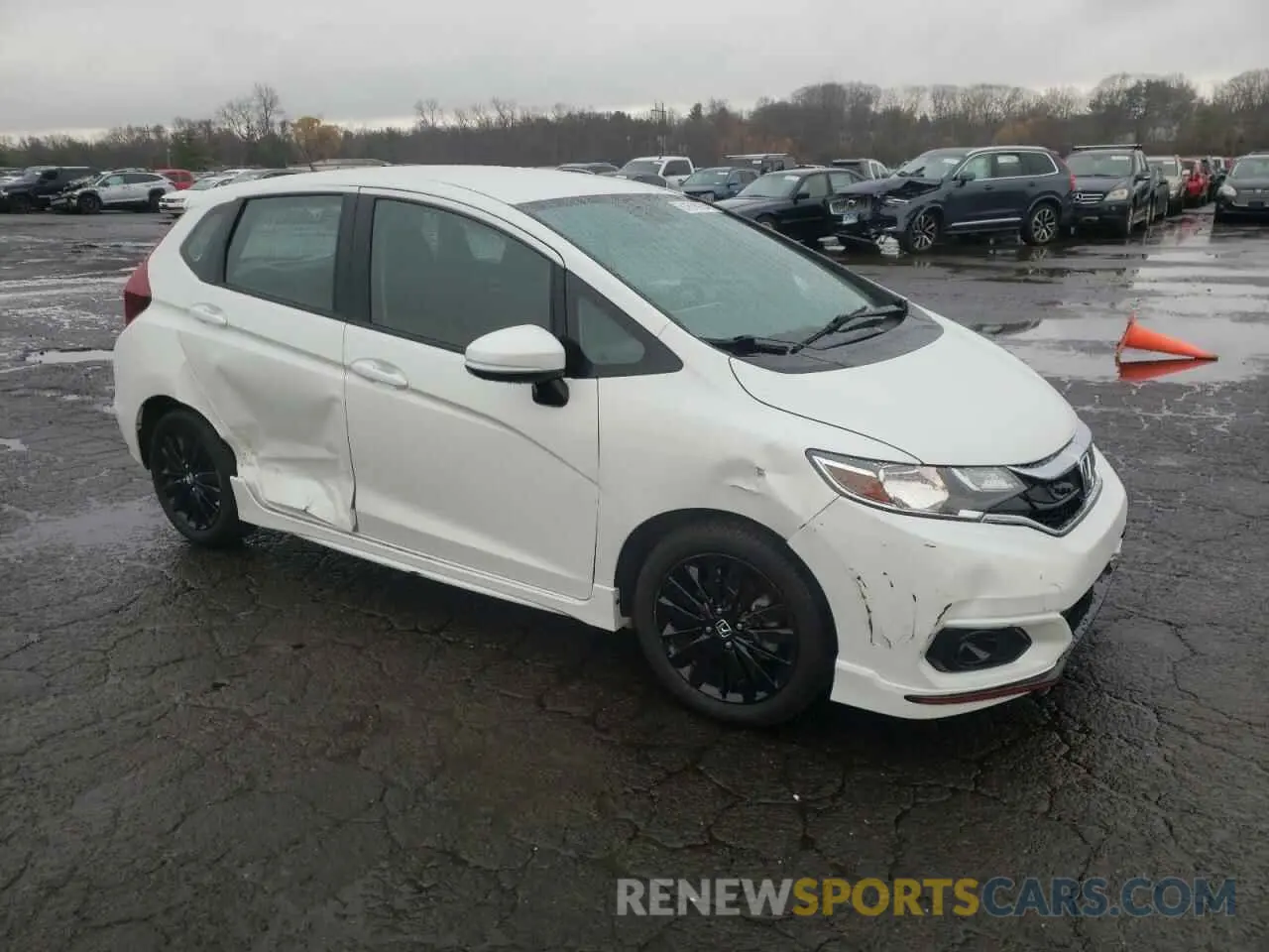 4 Photograph of a damaged car 3HGGK5H64LM730575 HONDA FIT 2020