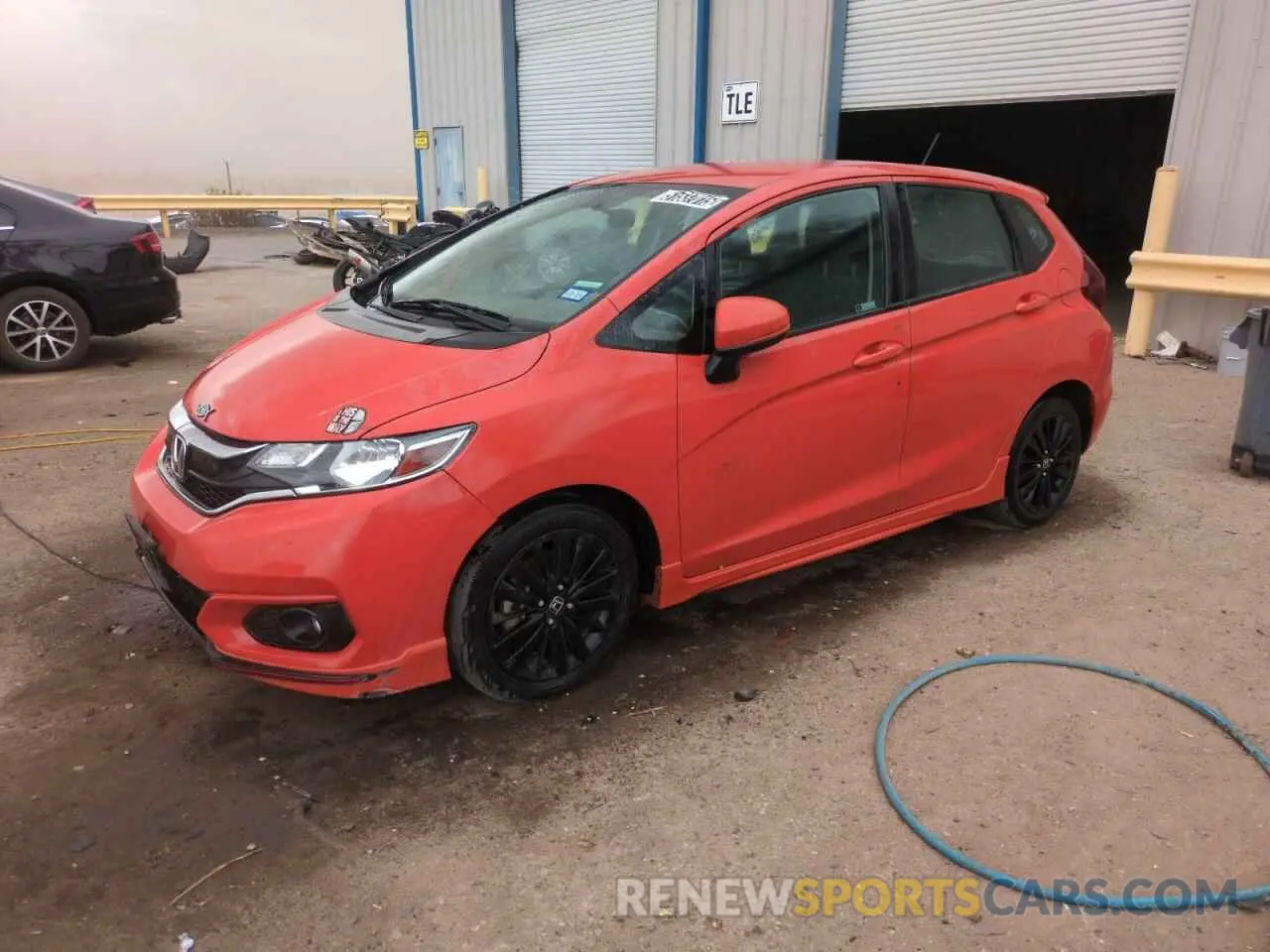 1 Фотография поврежденного автомобиля 3HGGK5H6XLM726840 HONDA FIT 2020
