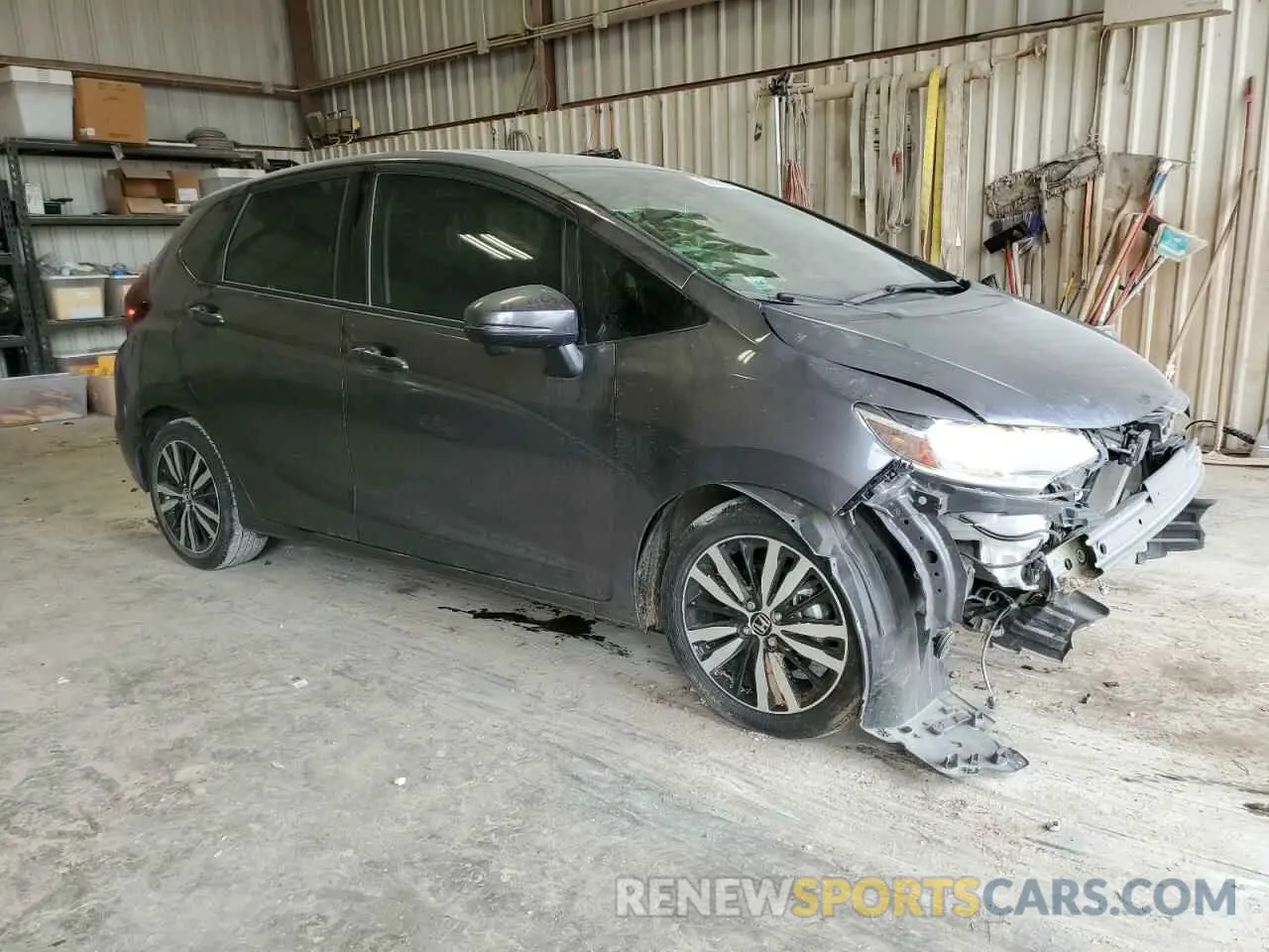 4 Photograph of a damaged car 3HGGK5H80LM729716 HONDA FIT 2020