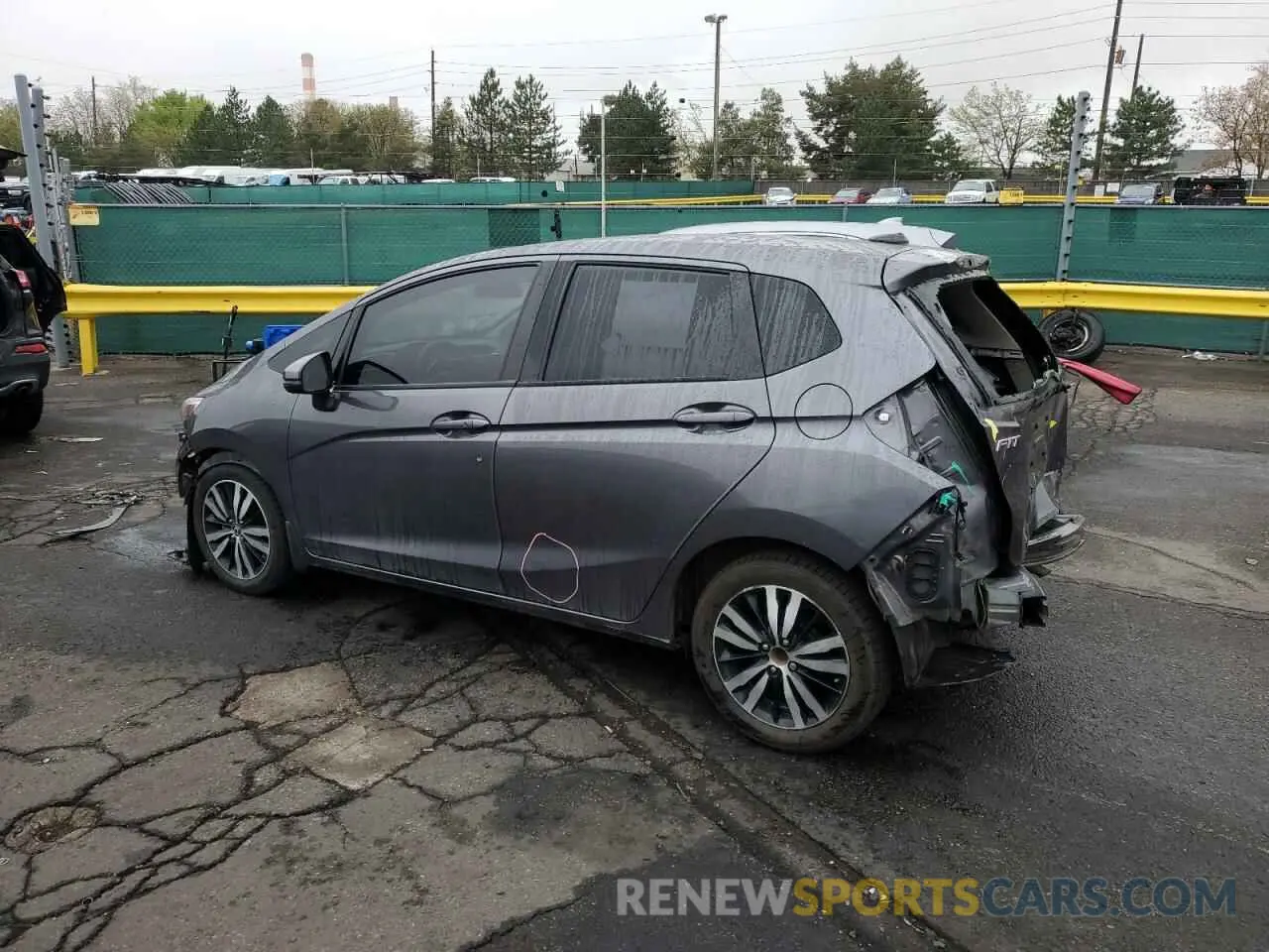 2 Photograph of a damaged car 3HGGK5H82LM715736 HONDA FIT 2020