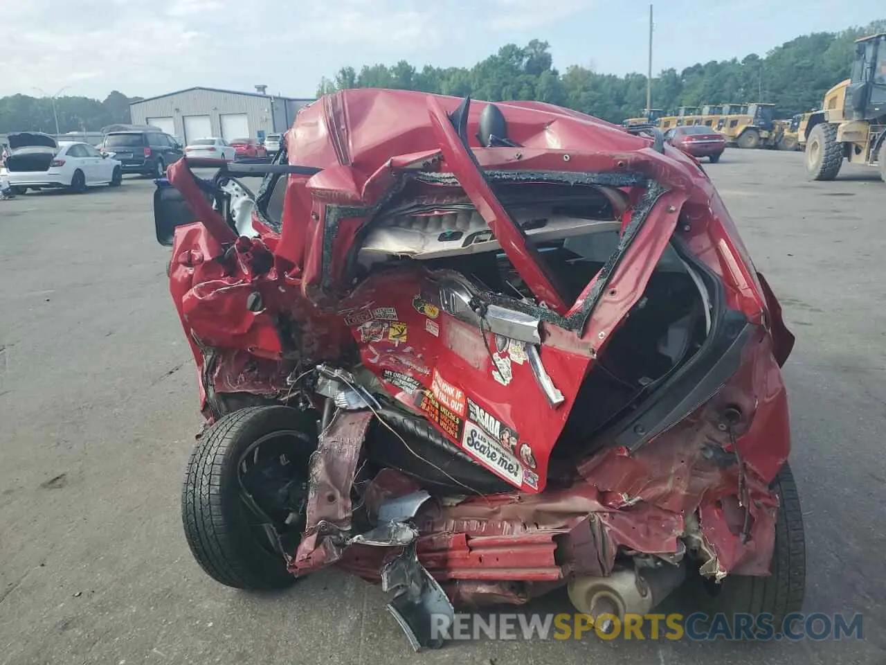 6 Photograph of a damaged car 3HGGK5H82LM728728 HONDA FIT 2020
