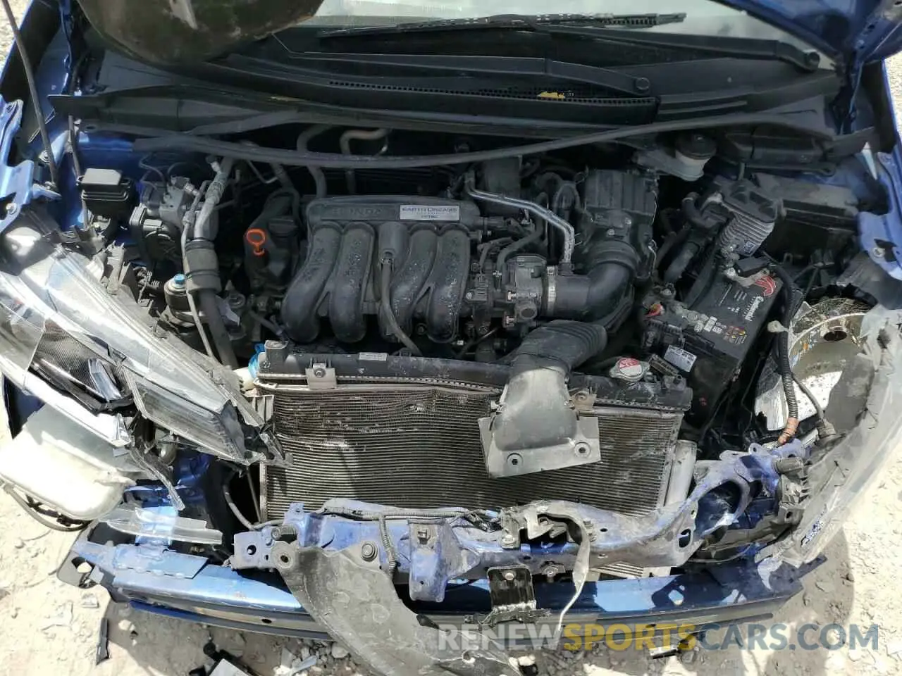 11 Photograph of a damaged car 3HGGK5H87LM730345 HONDA FIT 2020
