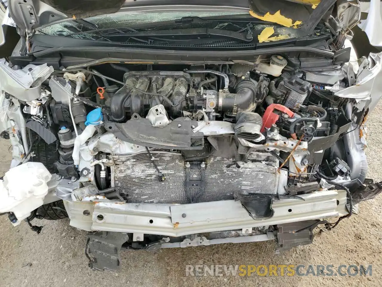 11 Photograph of a damaged car 3HGGK5H88LM727261 HONDA FIT 2020