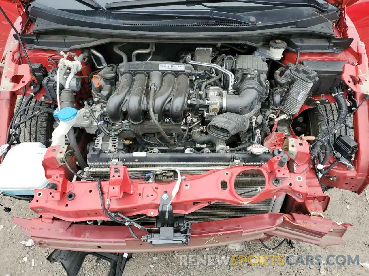 13 Photograph of a damaged car 3HGGK5H89LM704488 HONDA FIT 2020