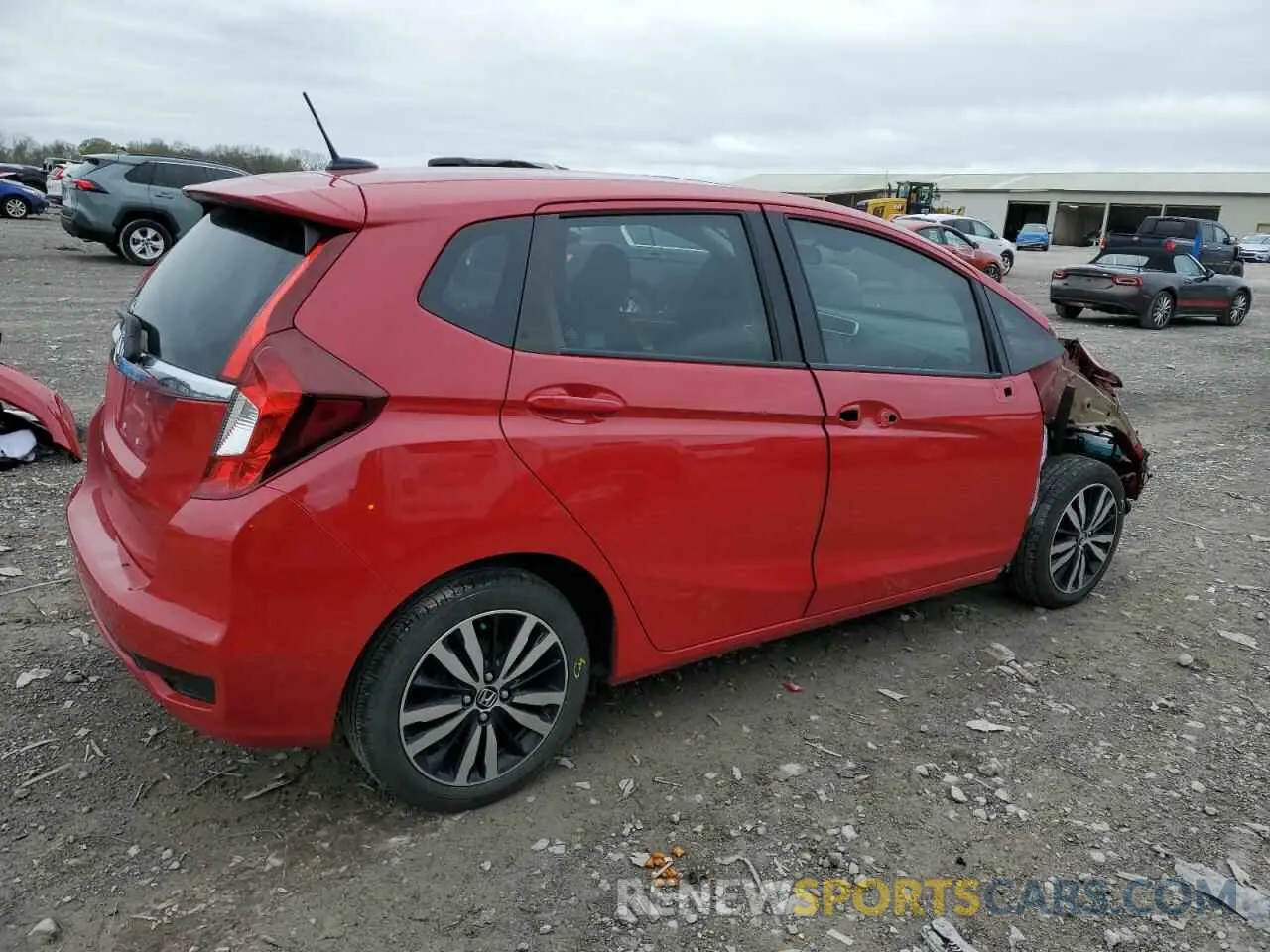 3 Photograph of a damaged car 3HGGK5H89LM704488 HONDA FIT 2020