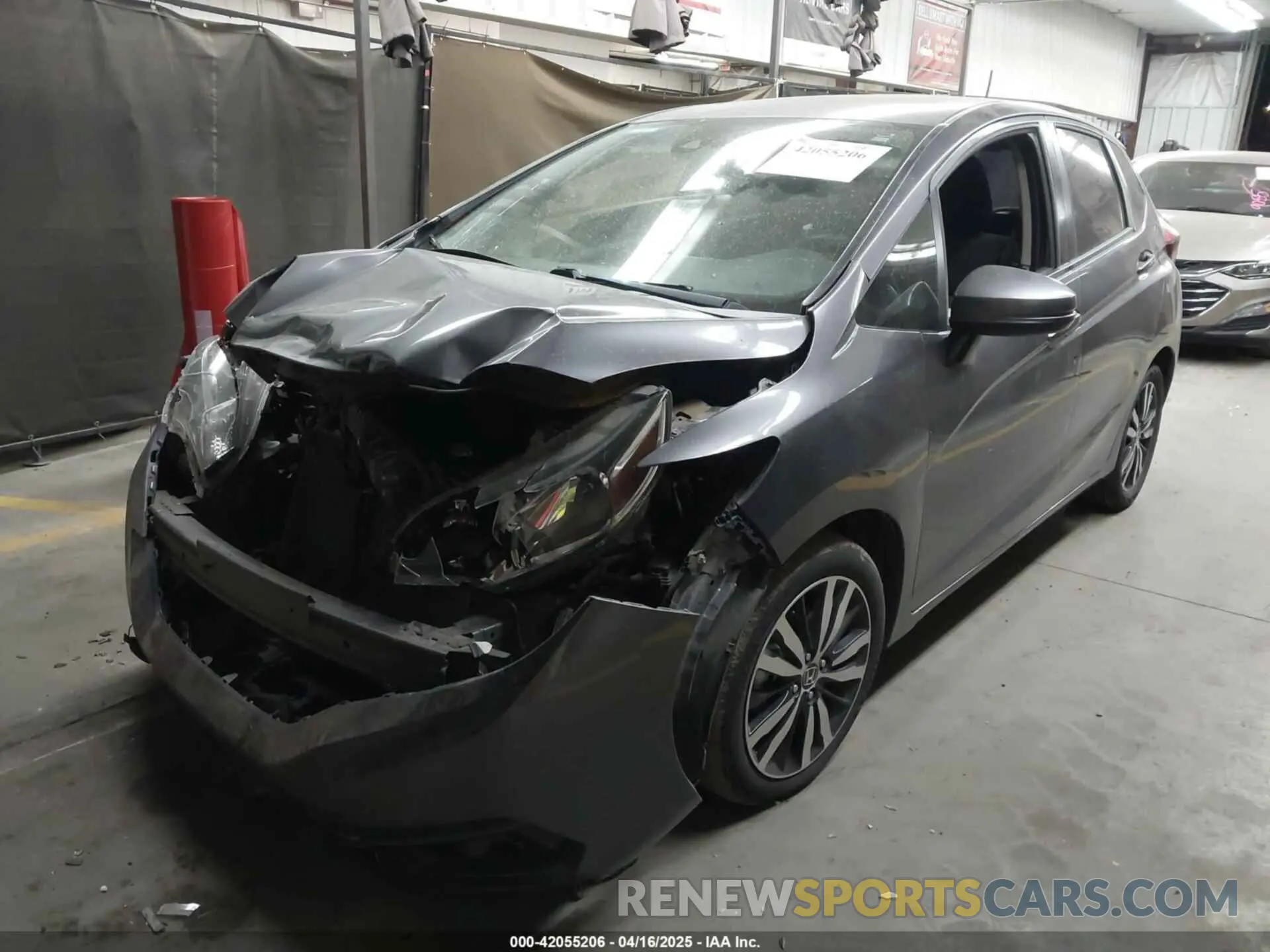 2 Photograph of a damaged car 3HGGK5H89LM707262 HONDA FIT 2020