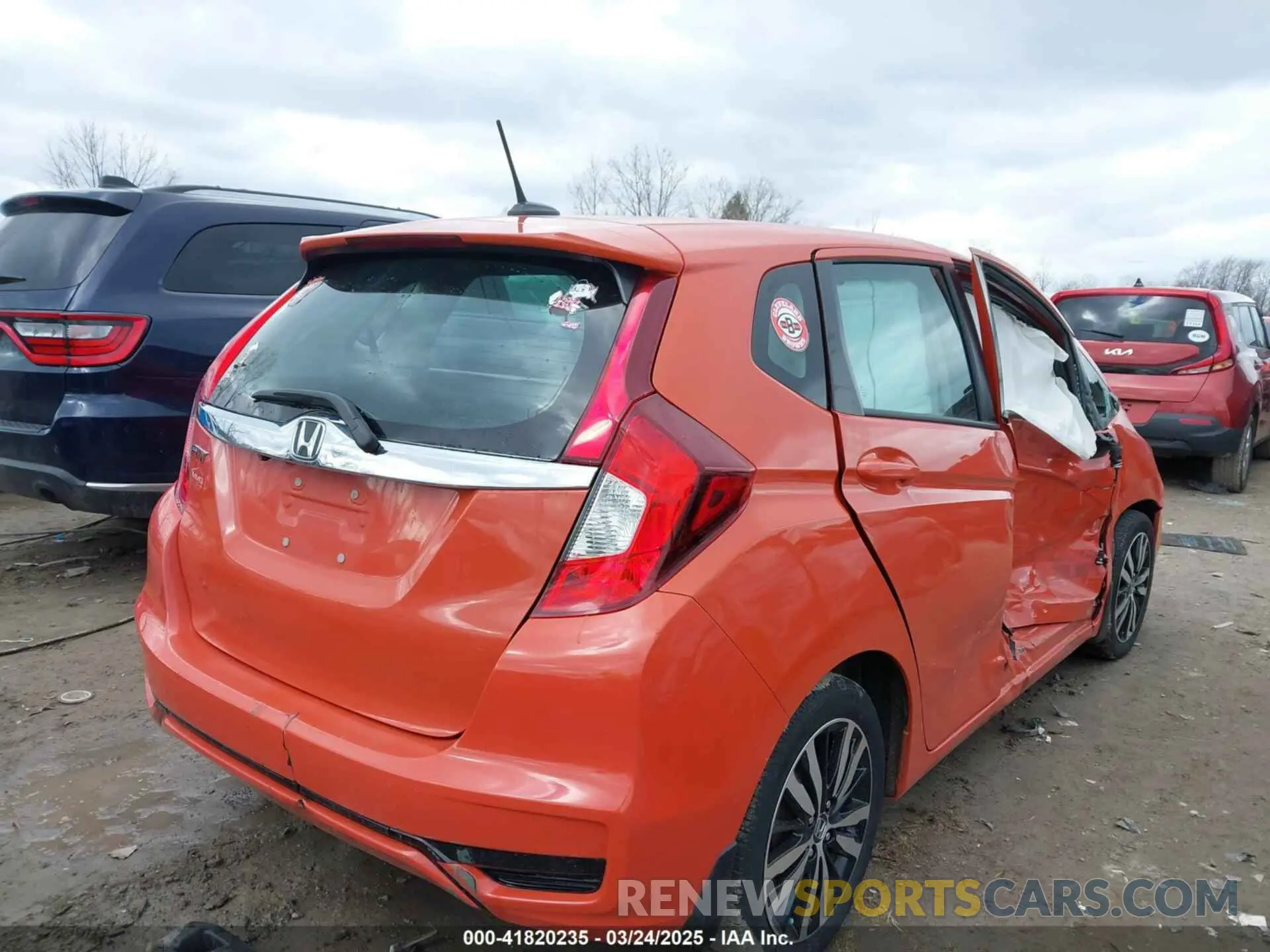 4 Фотография поврежденного автомобиля 3HGGK5H8XLM709232 HONDA FIT 2020