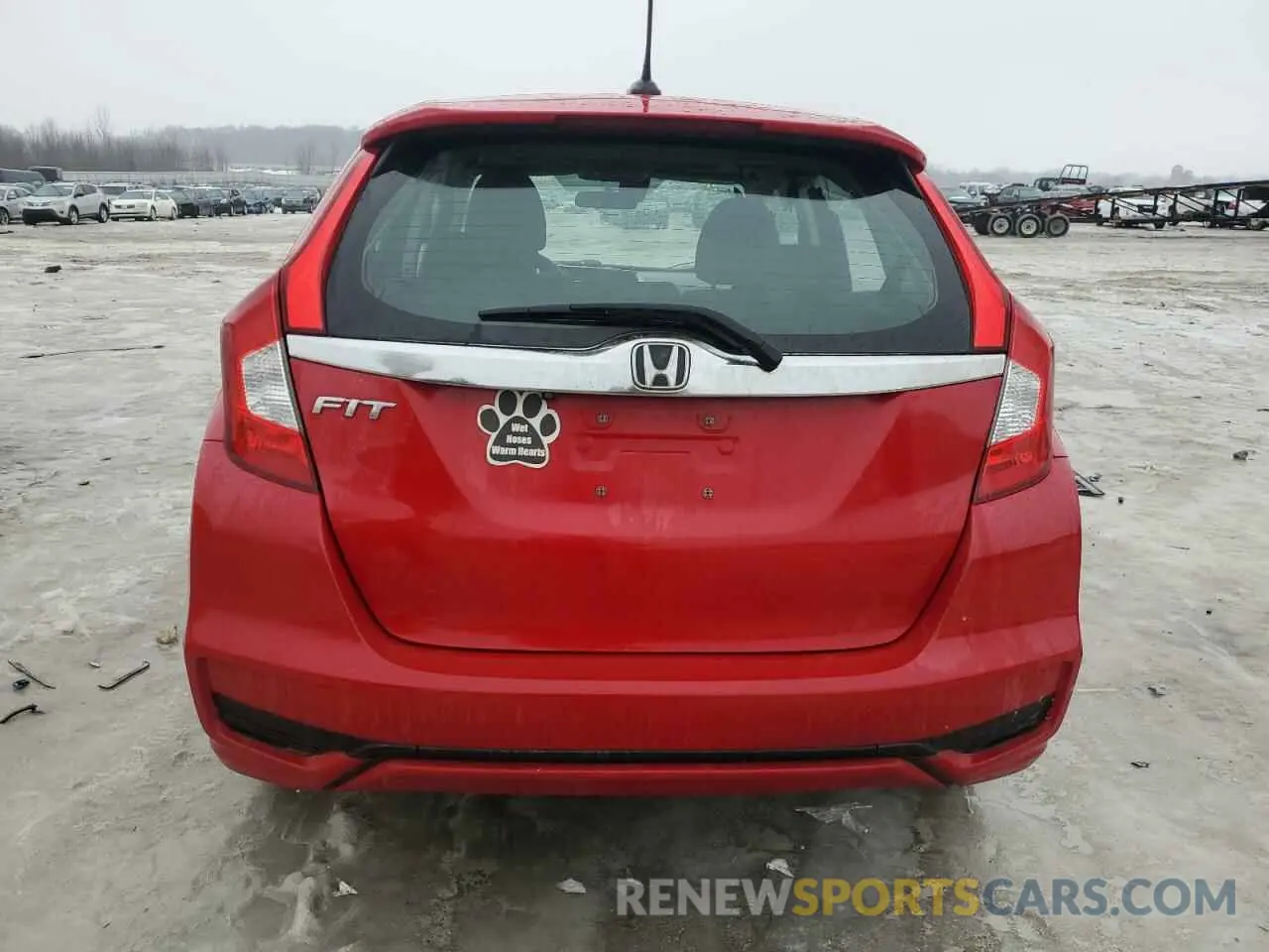 6 Photograph of a damaged car 3HGGK5H8XLM712339 HONDA FIT 2020
