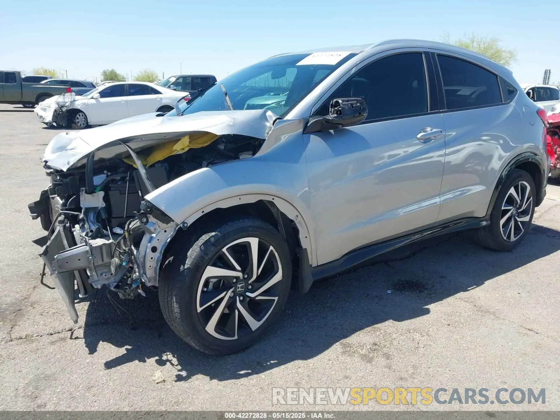2 Фотография поврежденного автомобиля 3CZRU5H12KG706059 HONDA HR-V 2019
