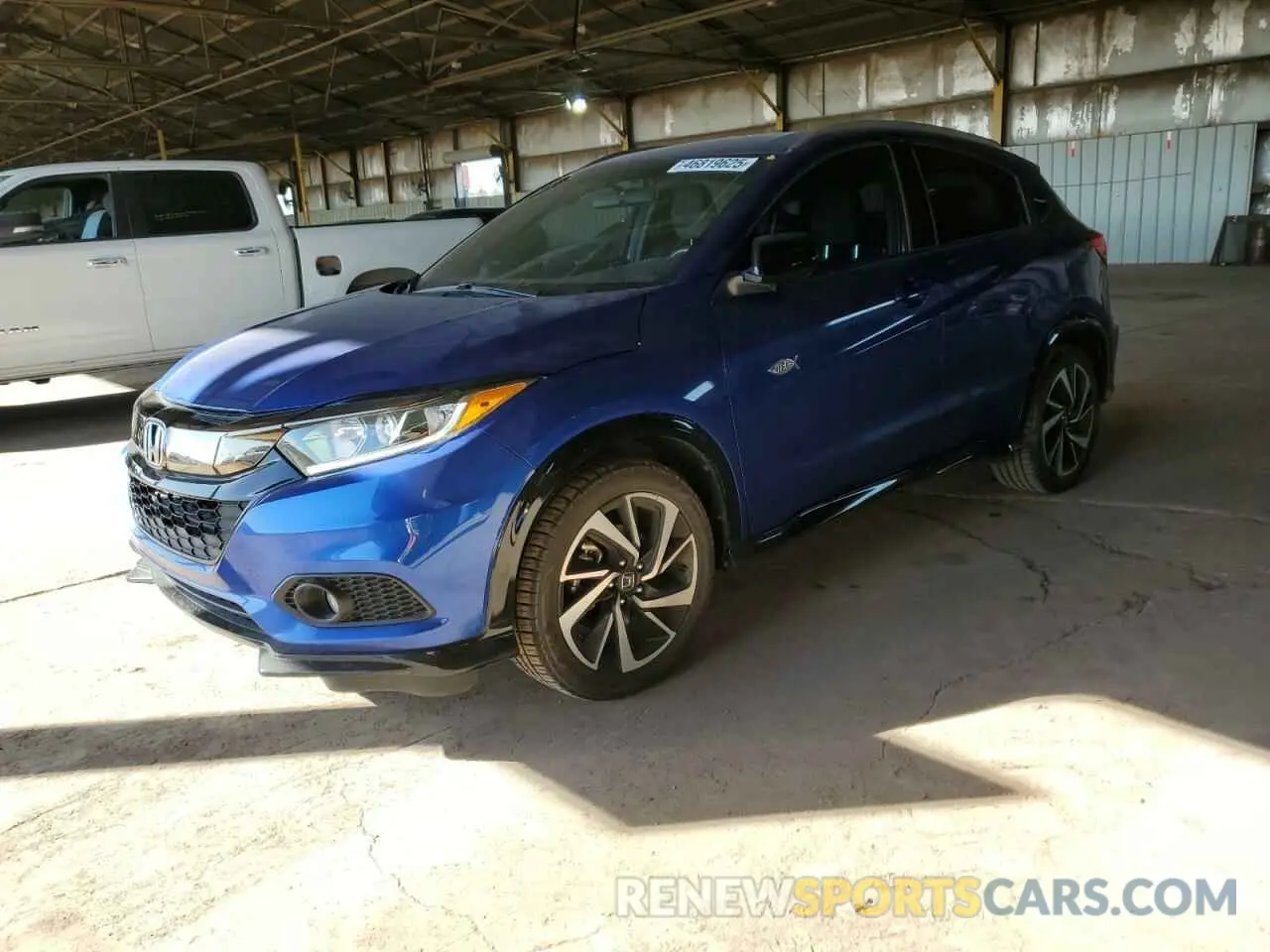 1 Photograph of a damaged car 3CZRU5H12KM724448 HONDA HR-V 2019