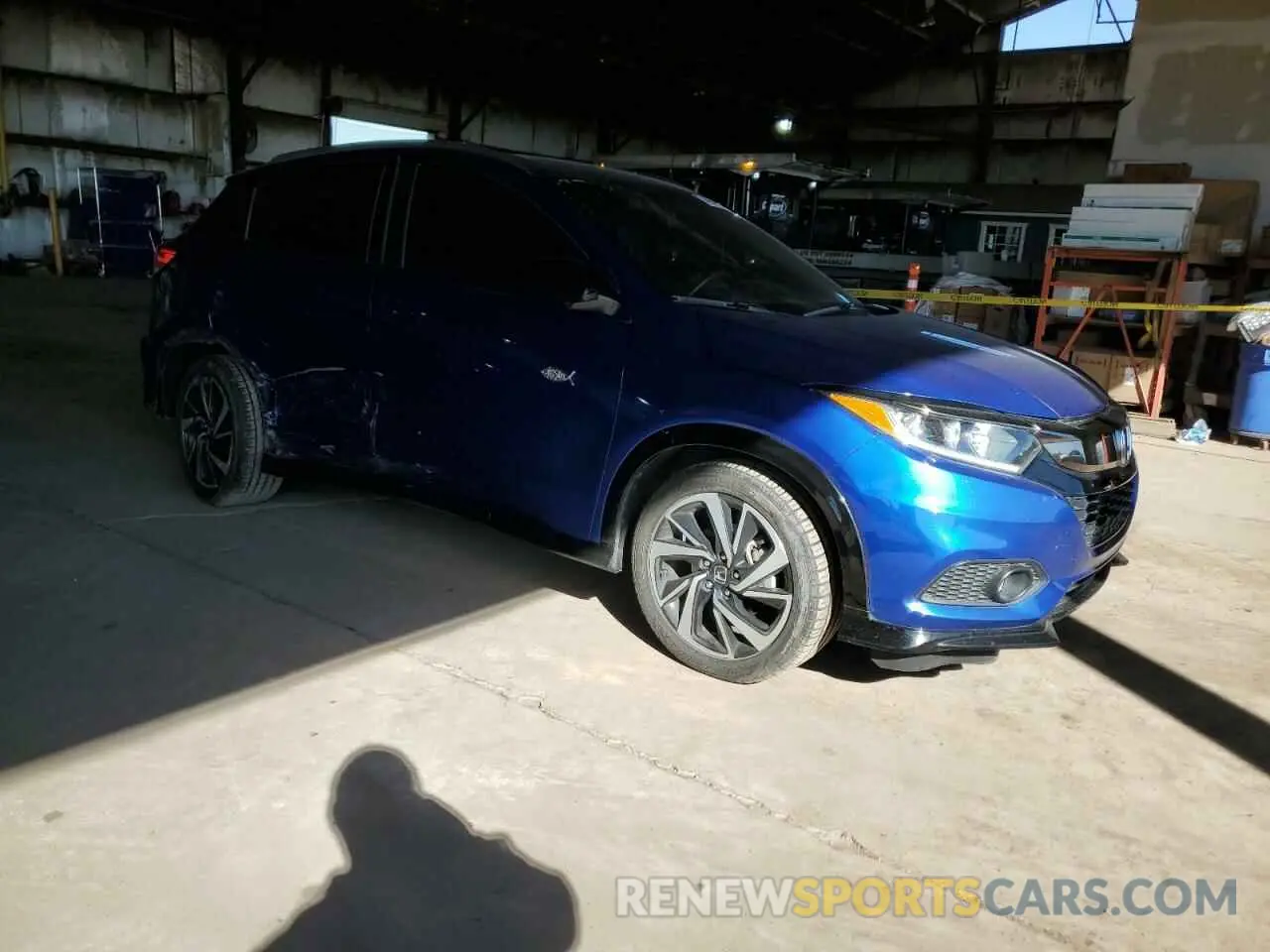 4 Photograph of a damaged car 3CZRU5H12KM724448 HONDA HR-V 2019