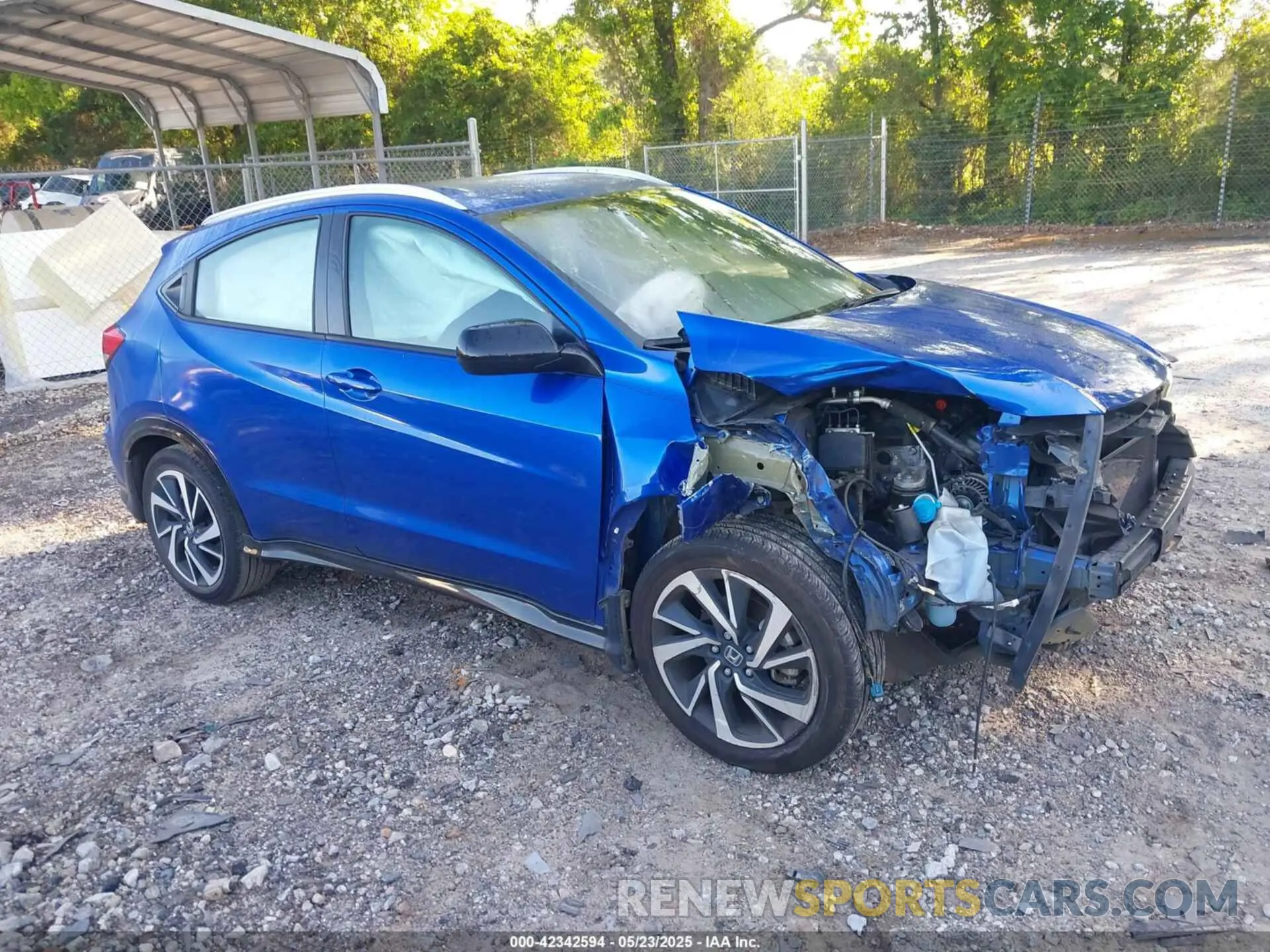 1 Фотография поврежденного автомобиля 3CZRU5H15KM726338 HONDA HR-V 2019