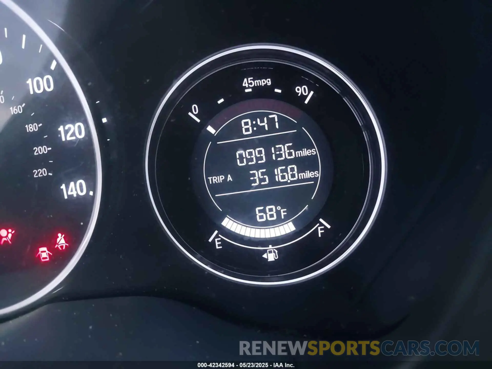 16 Фотография поврежденного автомобиля 3CZRU5H15KM726338 HONDA HR-V 2019