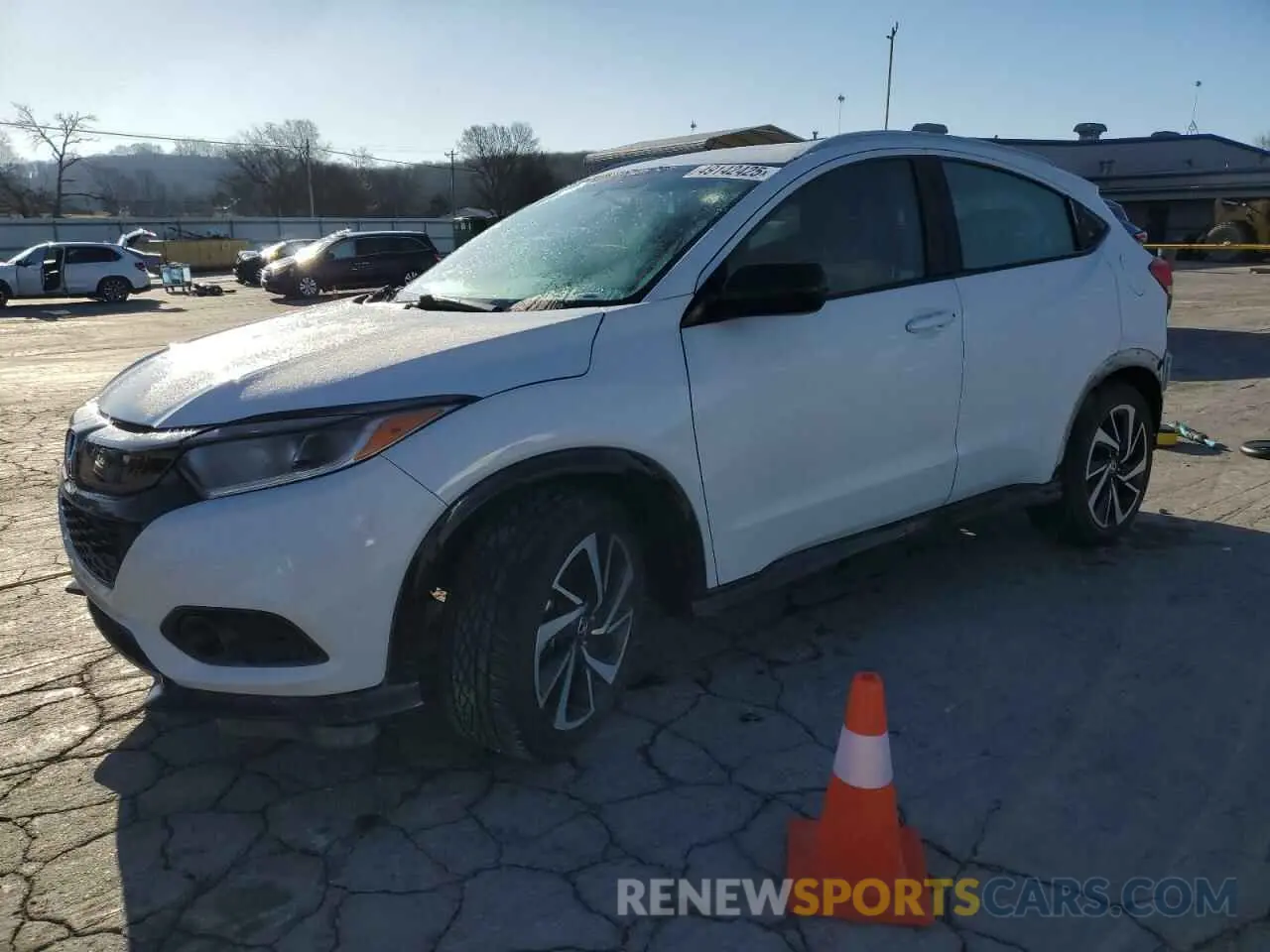 1 Photograph of a damaged car 3CZRU5H15KM730258 HONDA HR-V 2019