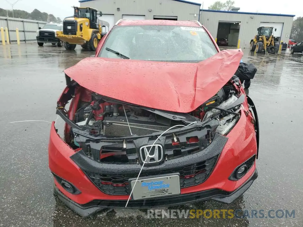 5 Photograph of a damaged car 3CZRU5H16KG706601 HONDA HR-V 2019