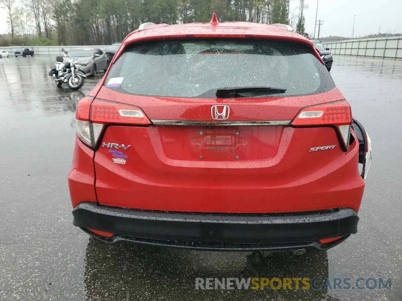 6 Photograph of a damaged car 3CZRU5H16KG706601 HONDA HR-V 2019