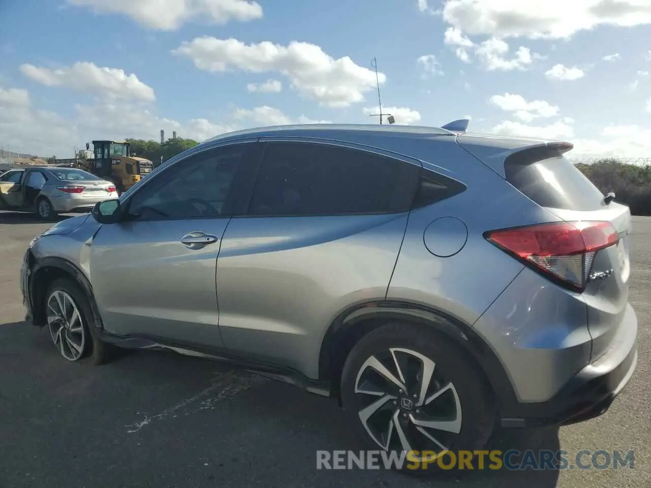 2 Photograph of a damaged car 3CZRU5H18KG702209 HONDA HR-V 2019
