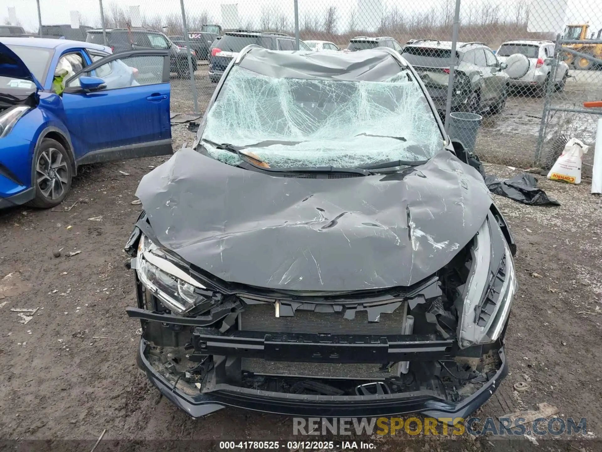 6 Photograph of a damaged car 3CZRU5H18KG706924 HONDA HR-V 2019