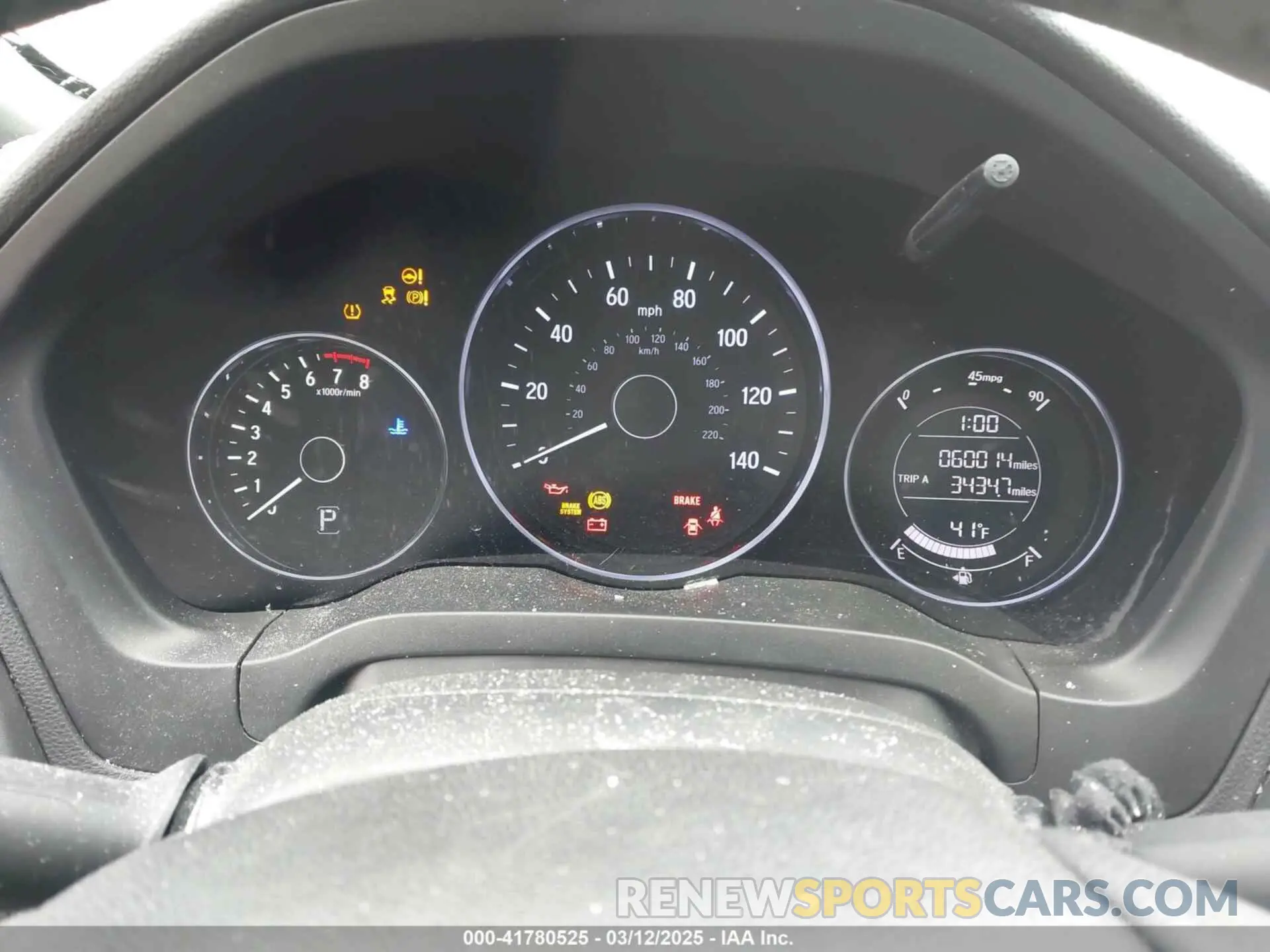 7 Photograph of a damaged car 3CZRU5H18KG706924 HONDA HR-V 2019