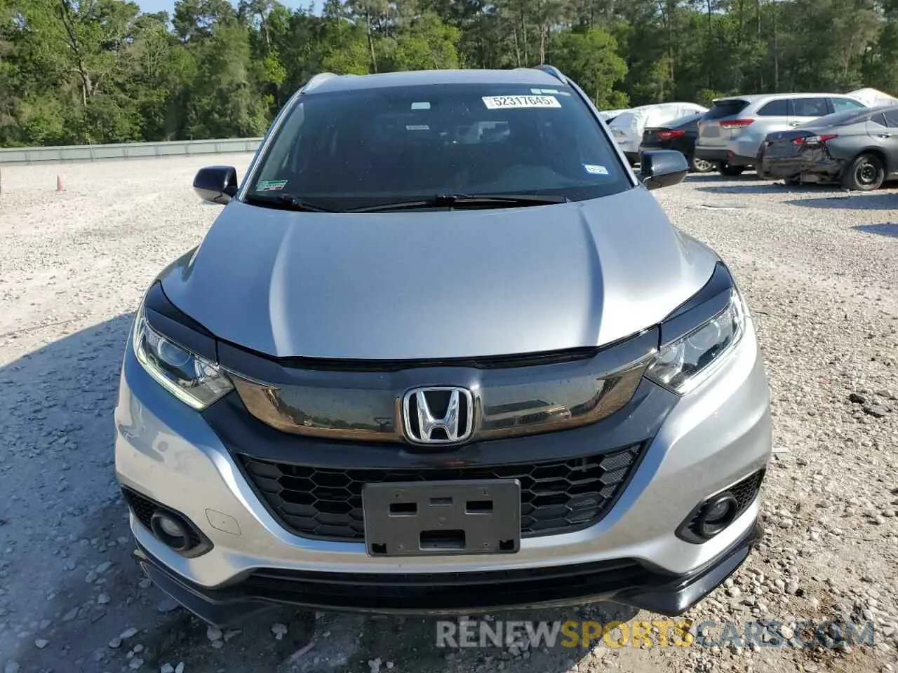 5 Photograph of a damaged car 3CZRU5H19KG702414 HONDA HR-V 2019