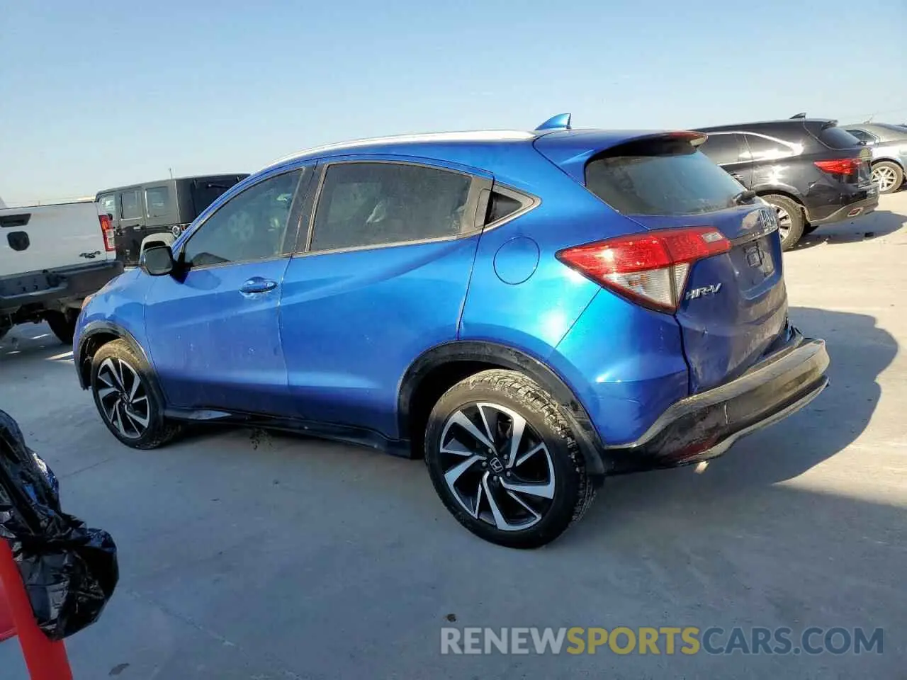 2 Фотография поврежденного автомобиля 3CZRU5H1XKG700378 HONDA HR-V 2019