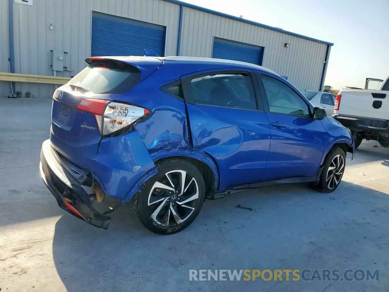 3 Фотография поврежденного автомобиля 3CZRU5H1XKG700378 HONDA HR-V 2019