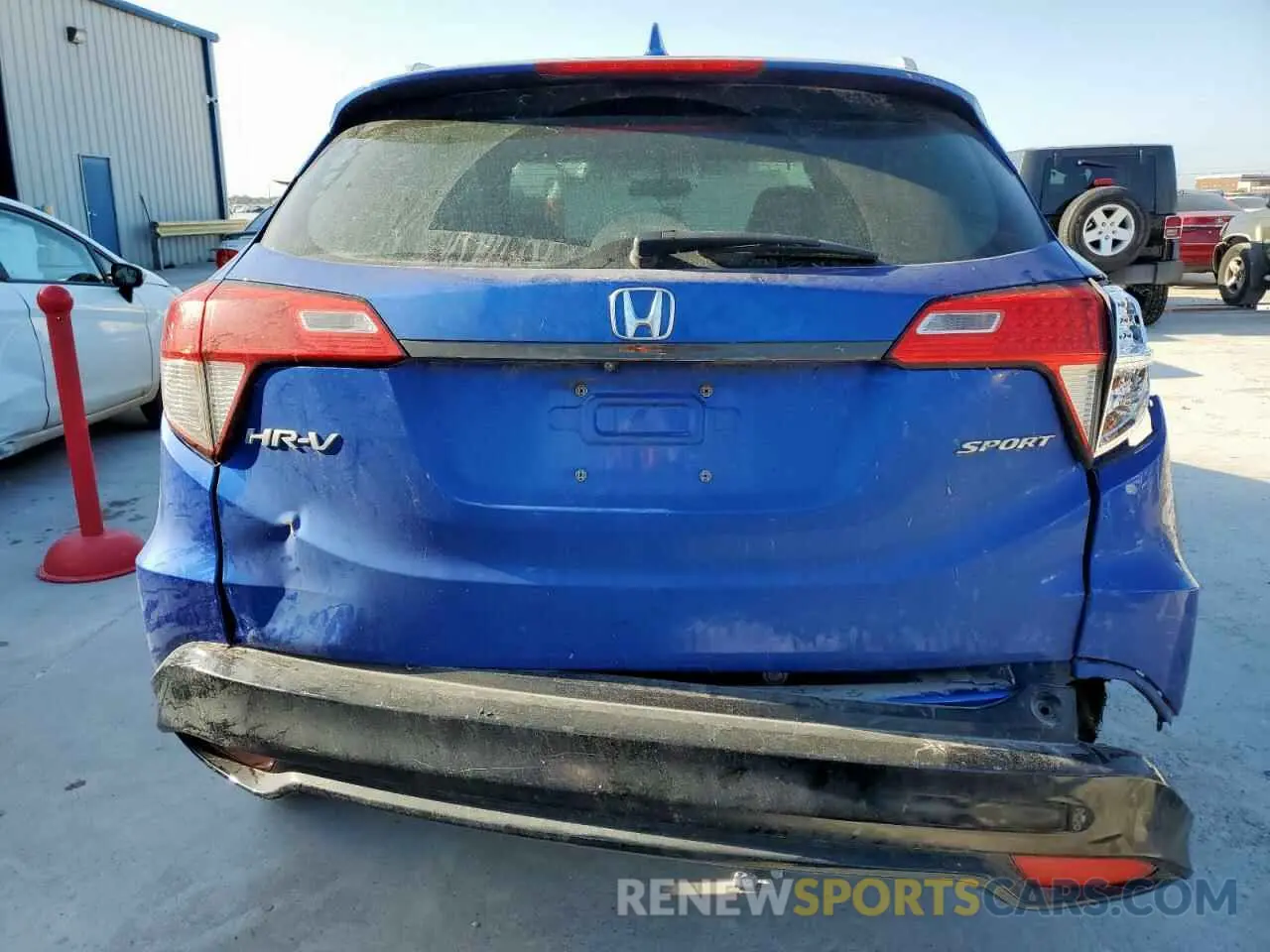 6 Фотография поврежденного автомобиля 3CZRU5H1XKG700378 HONDA HR-V 2019