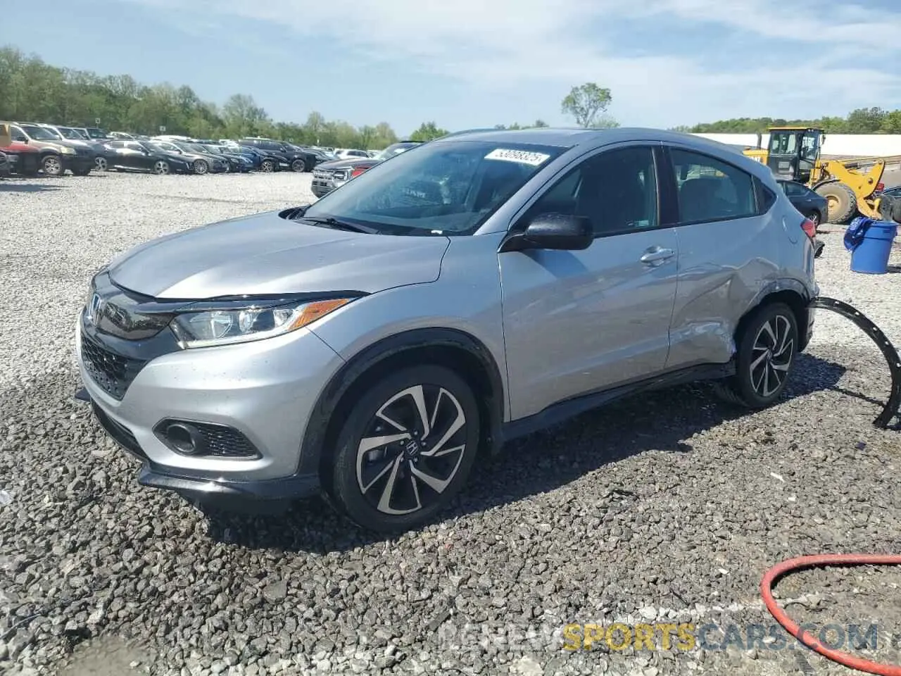 1 Photograph of a damaged car 3CZRU5H1XKM722950 HONDA HR-V 2019