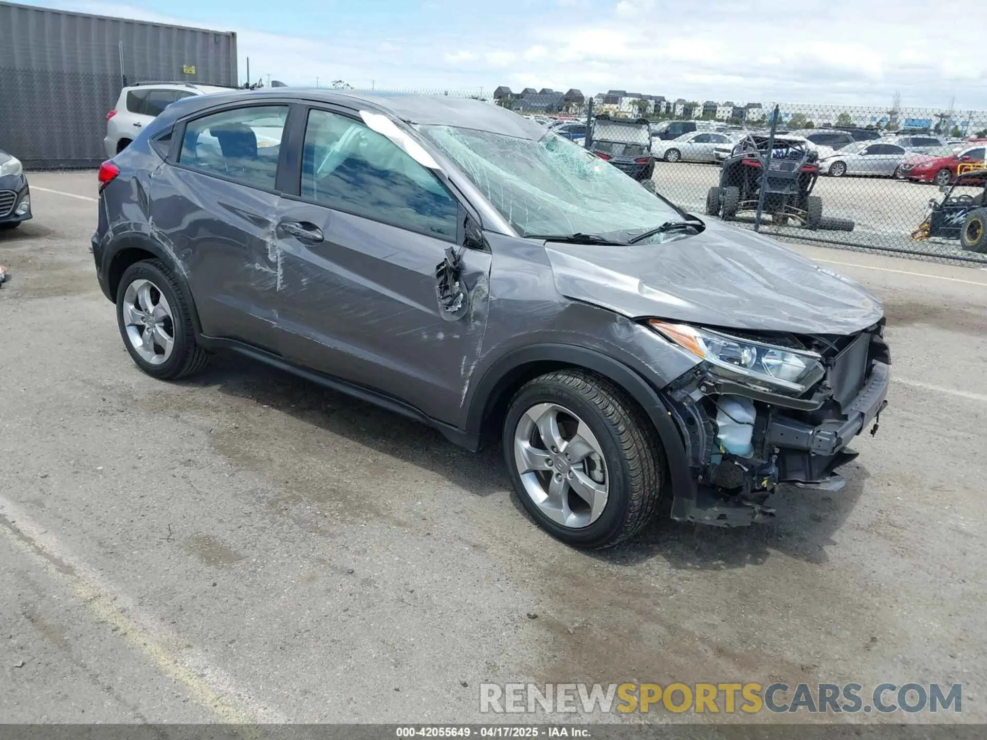 1 Фотография поврежденного автомобиля 3CZRU5H33KG714592 HONDA HR-V 2019