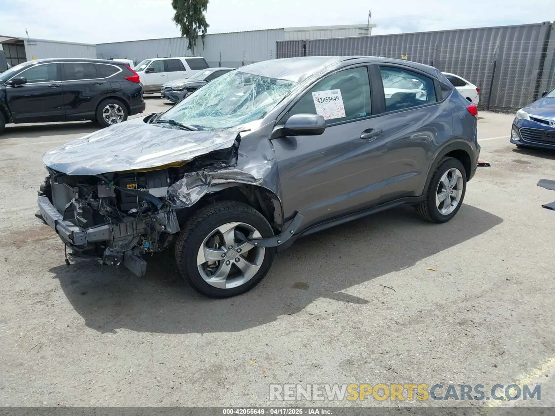 2 Фотография поврежденного автомобиля 3CZRU5H33KG714592 HONDA HR-V 2019