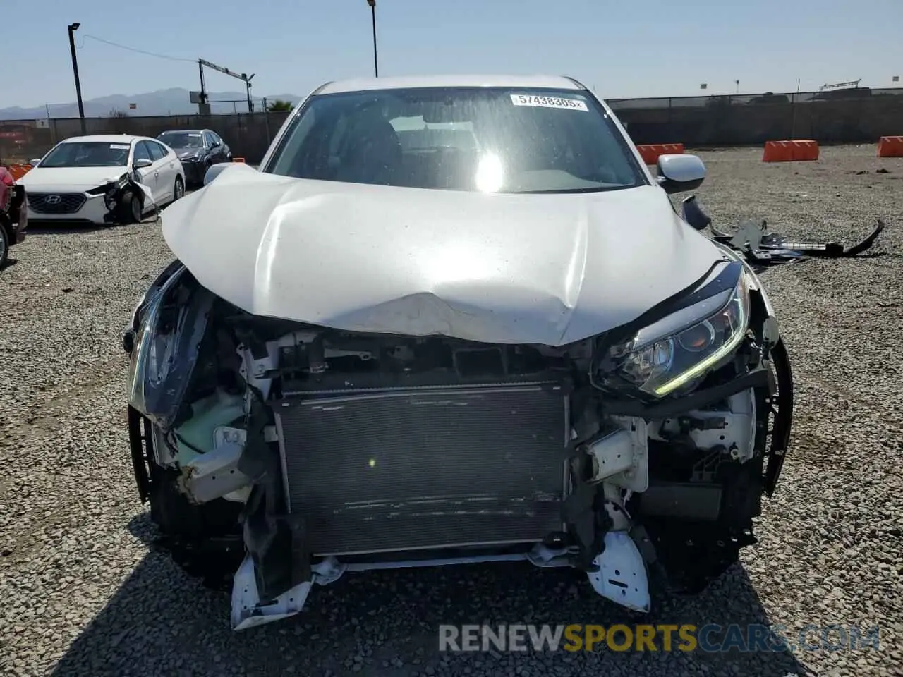 5 Photograph of a damaged car 3CZRU5H33KM702122 HONDA HR-V 2019