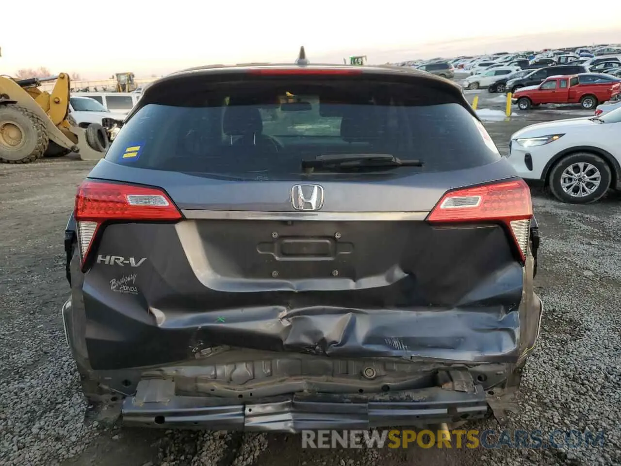 6 Фотография поврежденного автомобиля 3CZRU5H33KM724931 HONDA HR-V 2019