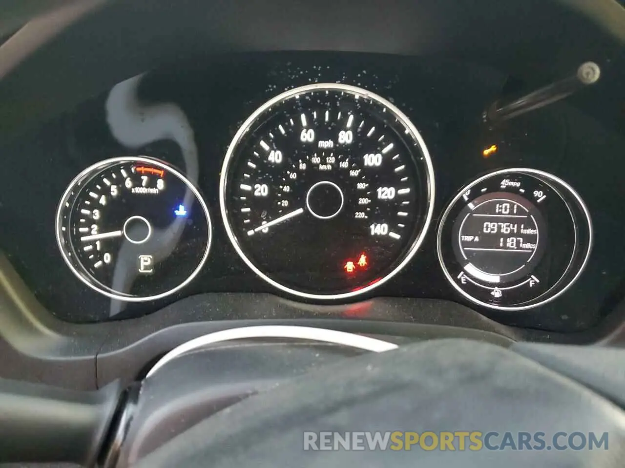 9 Фотография поврежденного автомобиля 3CZRU5H33KM724931 HONDA HR-V 2019