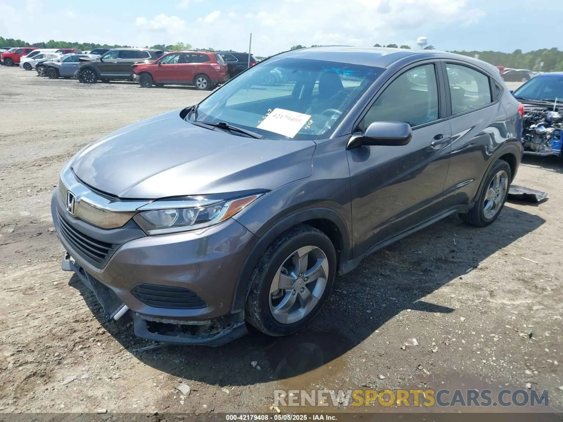 2 Фотография поврежденного автомобиля 3CZRU5H35KM720010 HONDA HR-V 2019