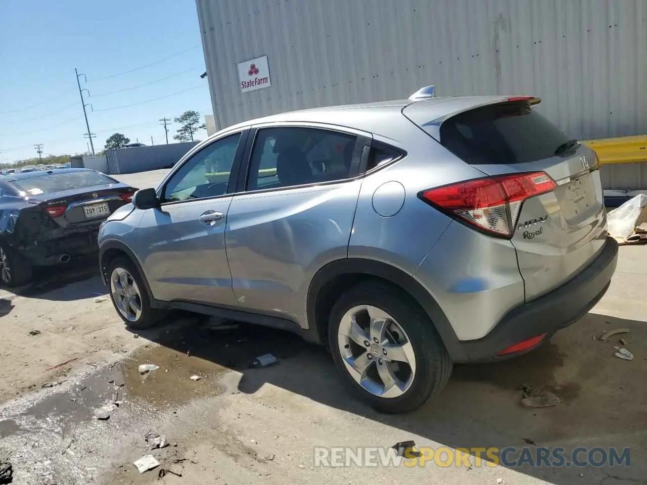 2 Photograph of a damaged car 3CZRU5H38KG705872 HONDA HR-V 2019