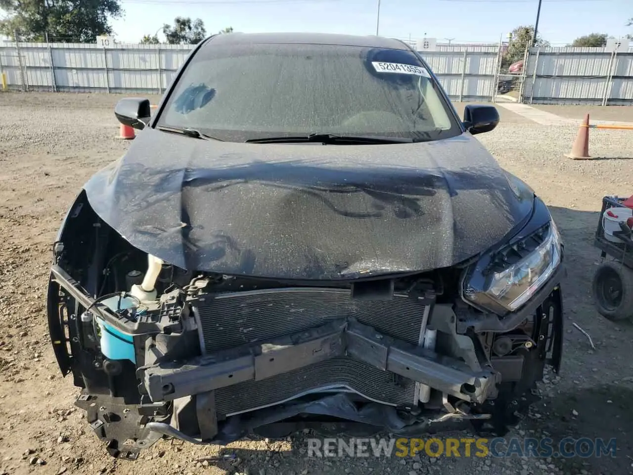5 Photograph of a damaged car 3CZRU5H38KG708402 HONDA HR-V 2019