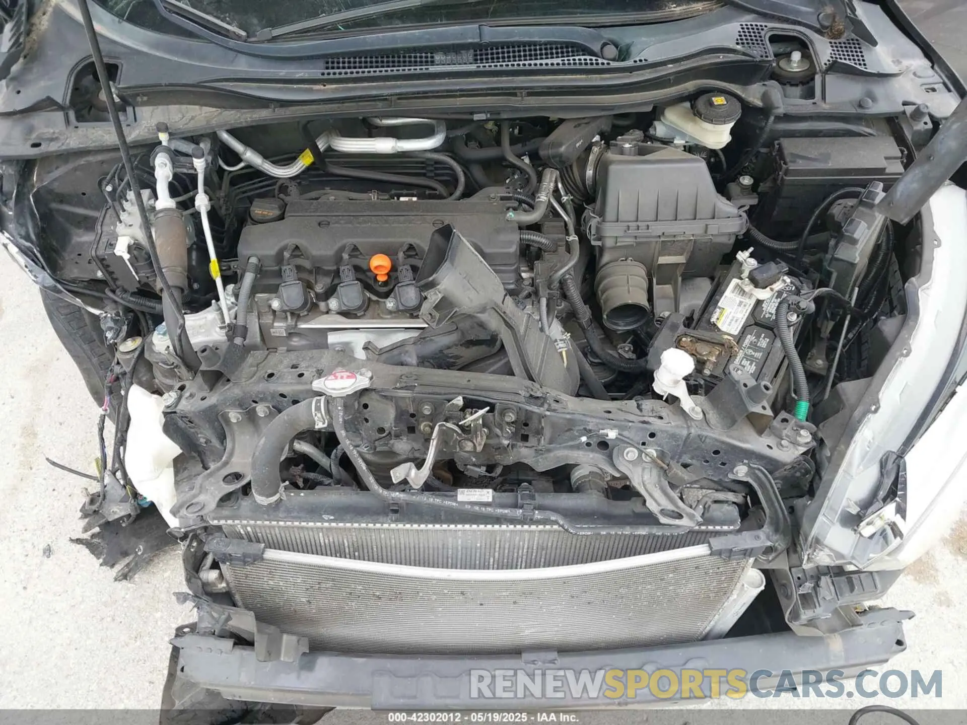 10 Photograph of a damaged car 3CZRU5H3XKM719659 HONDA HR-V 2019