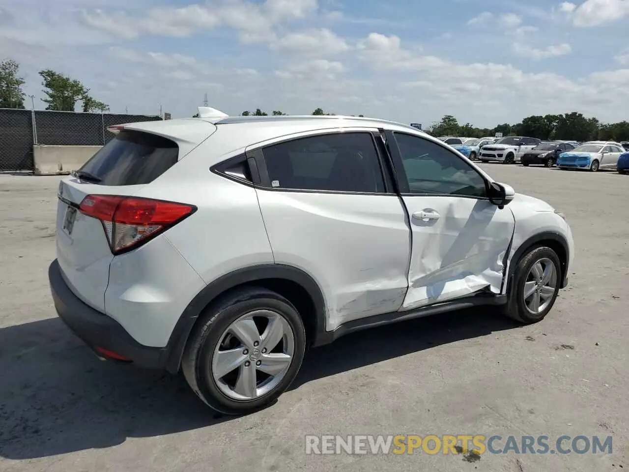 3 Фотография поврежденного автомобиля 3CZRU5H50KM705092 HONDA HR-V 2019