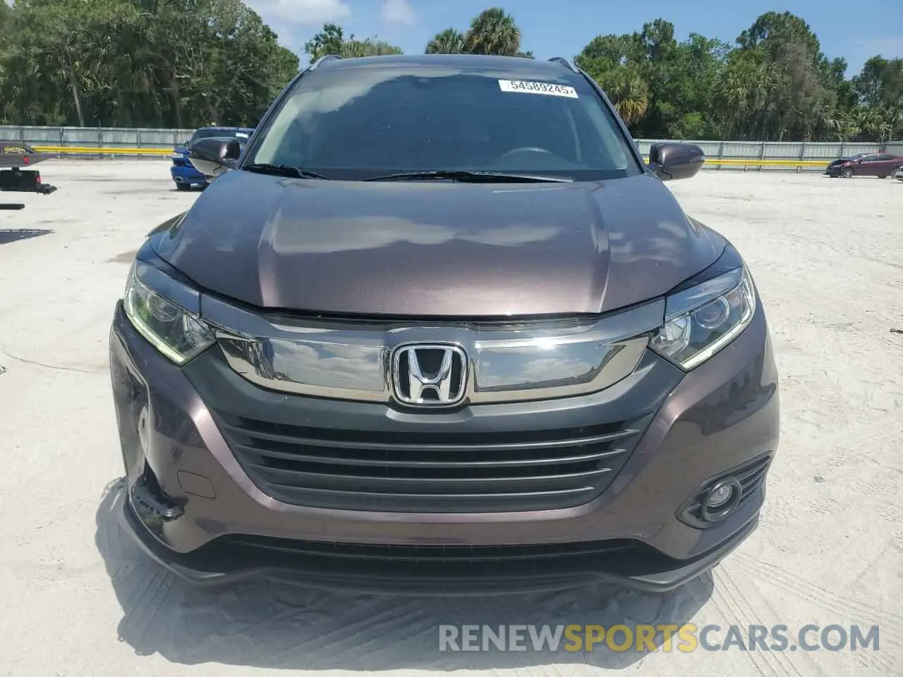 5 Photograph of a damaged car 3CZRU5H50KM707327 HONDA HR-V 2019