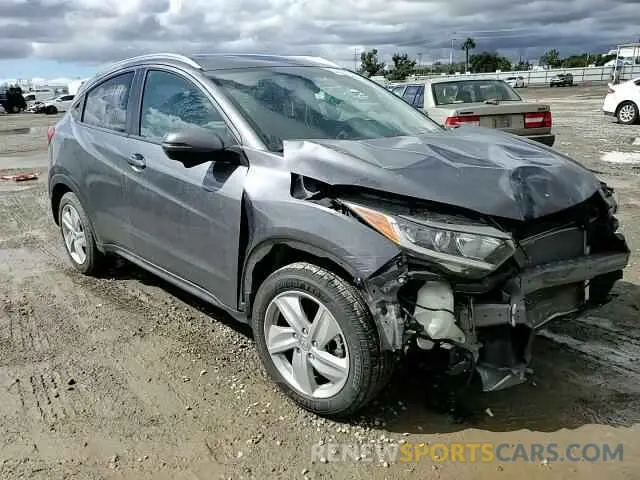 11 Photograph of a damaged car 3CZRU5H51KM716702 HONDA HR-V 2019