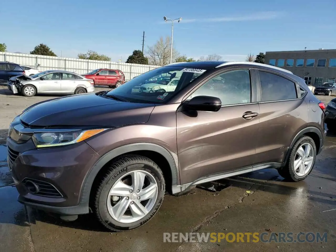 1 Фотография поврежденного автомобиля 3CZRU5H51KM716845 HONDA HR-V 2019