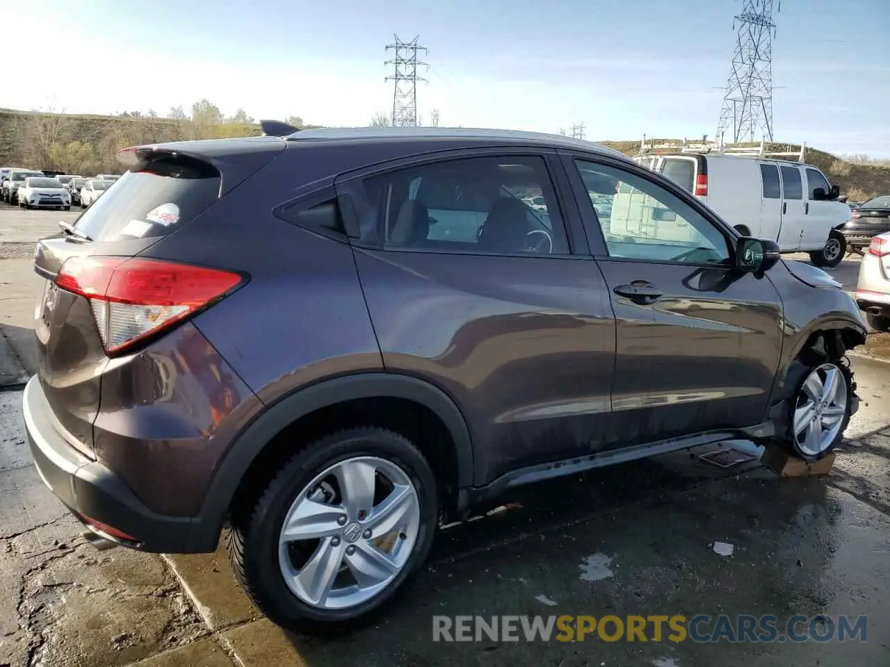 3 Фотография поврежденного автомобиля 3CZRU5H51KM716845 HONDA HR-V 2019