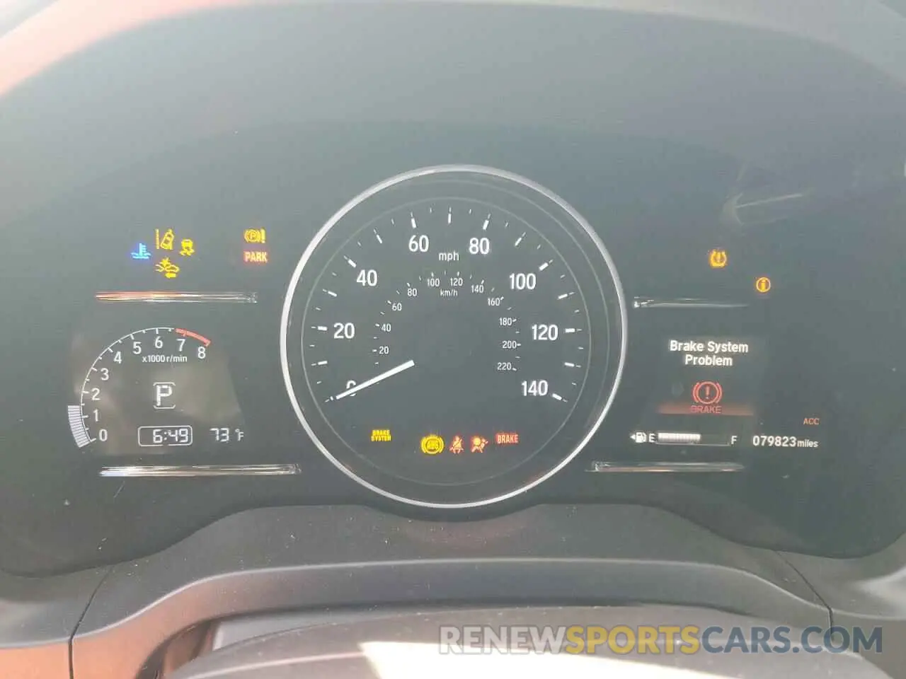 9 Photograph of a damaged car 3CZRU5H54KM716077 HONDA HR-V 2019
