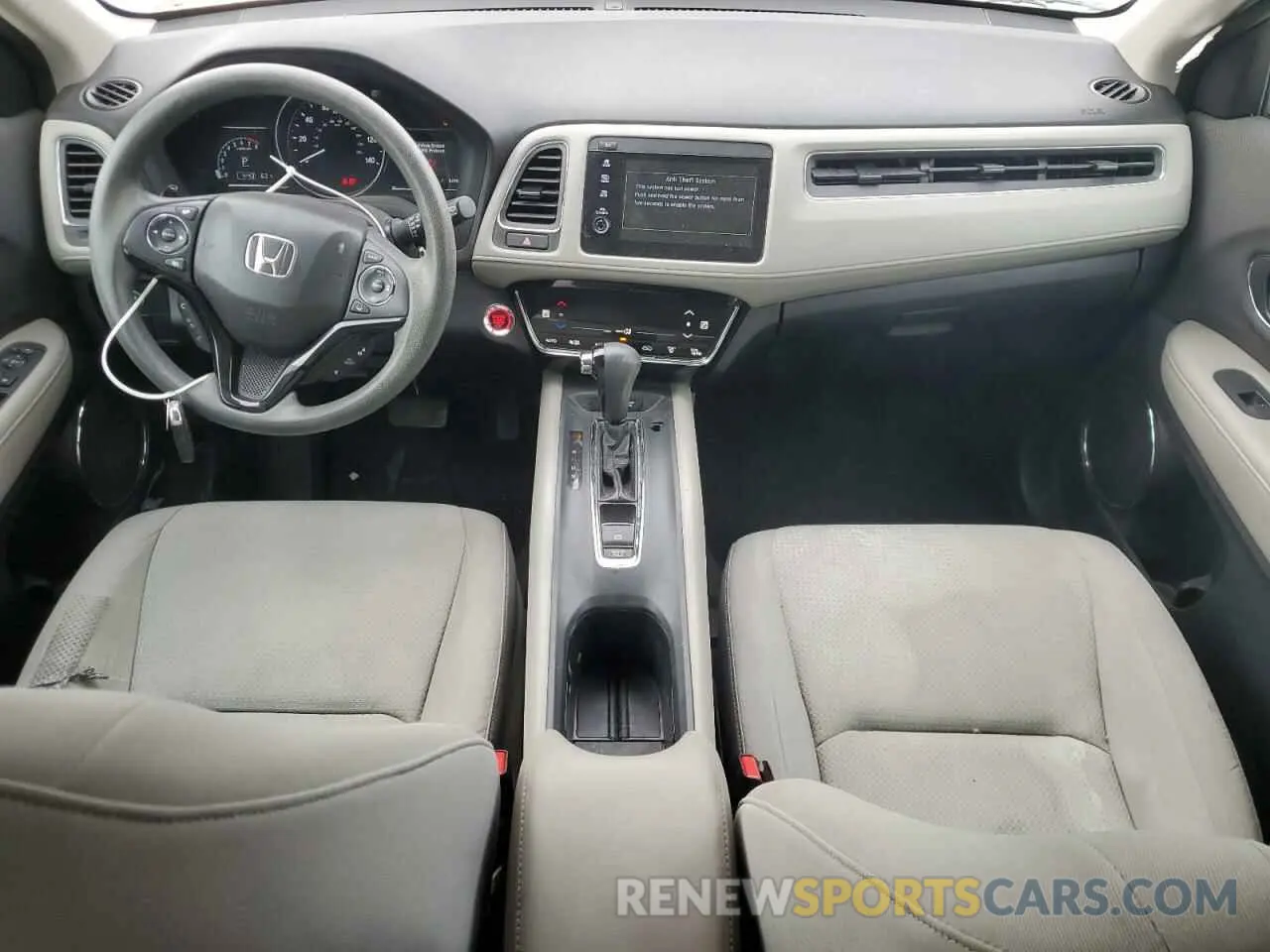 8 Фотография поврежденного автомобиля 3CZRU5H54KM729041 HONDA HR-V 2019