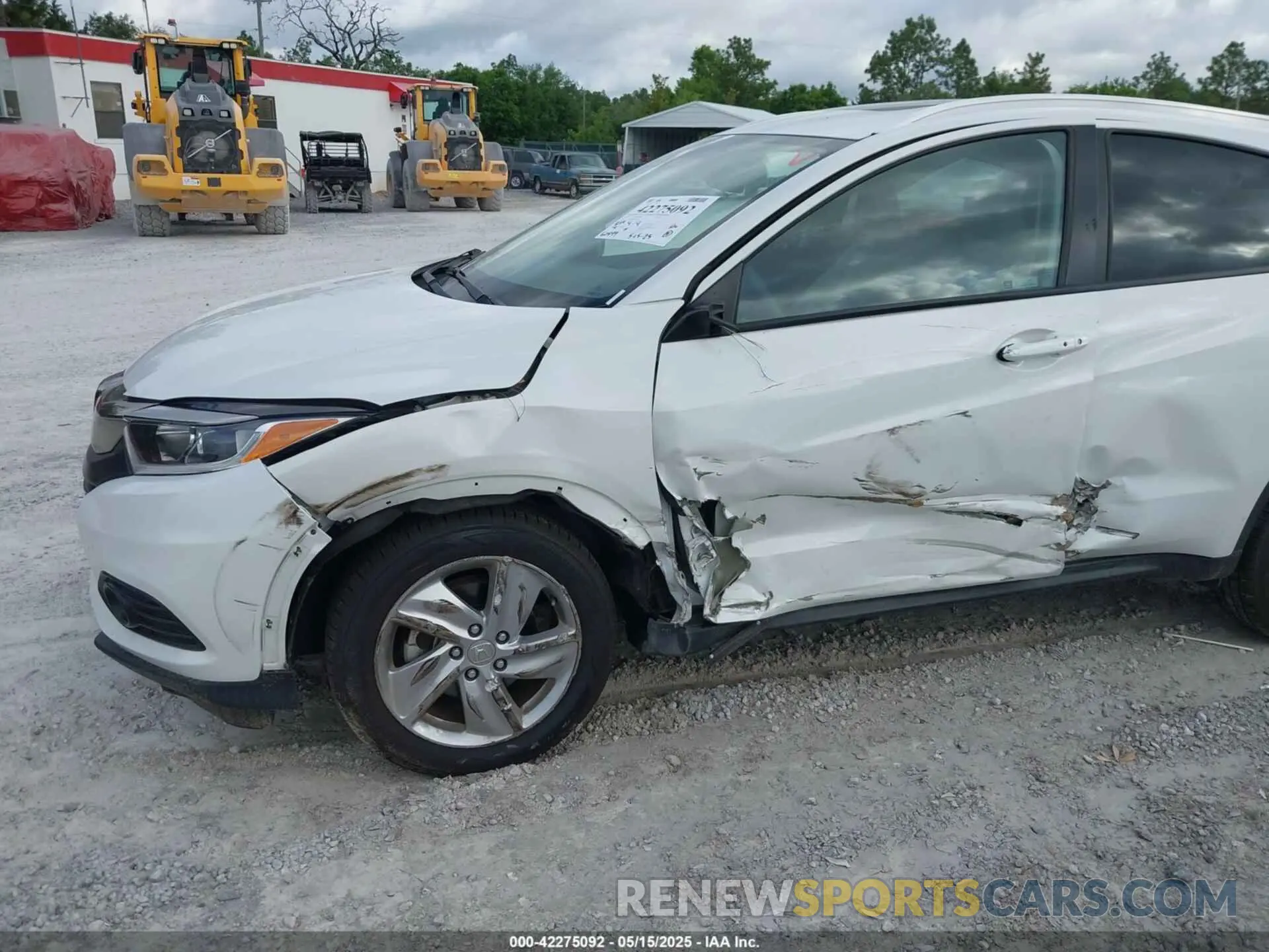 6 Фотография поврежденного автомобиля 3CZRU5H54KM729721 HONDA HR-V 2019