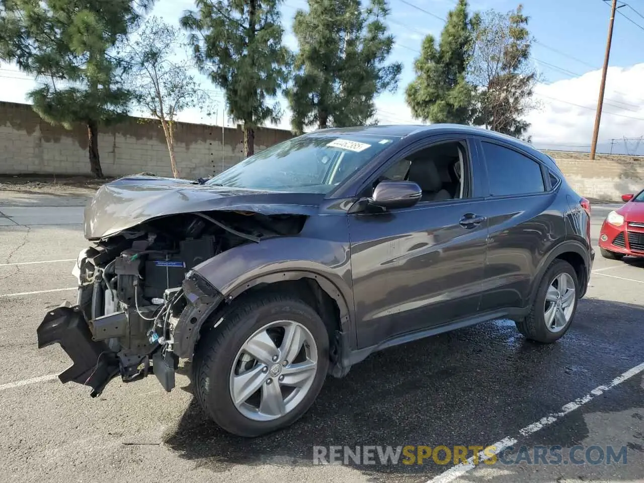1 Фотография поврежденного автомобиля 3CZRU5H57KM727770 HONDA HR-V 2019
