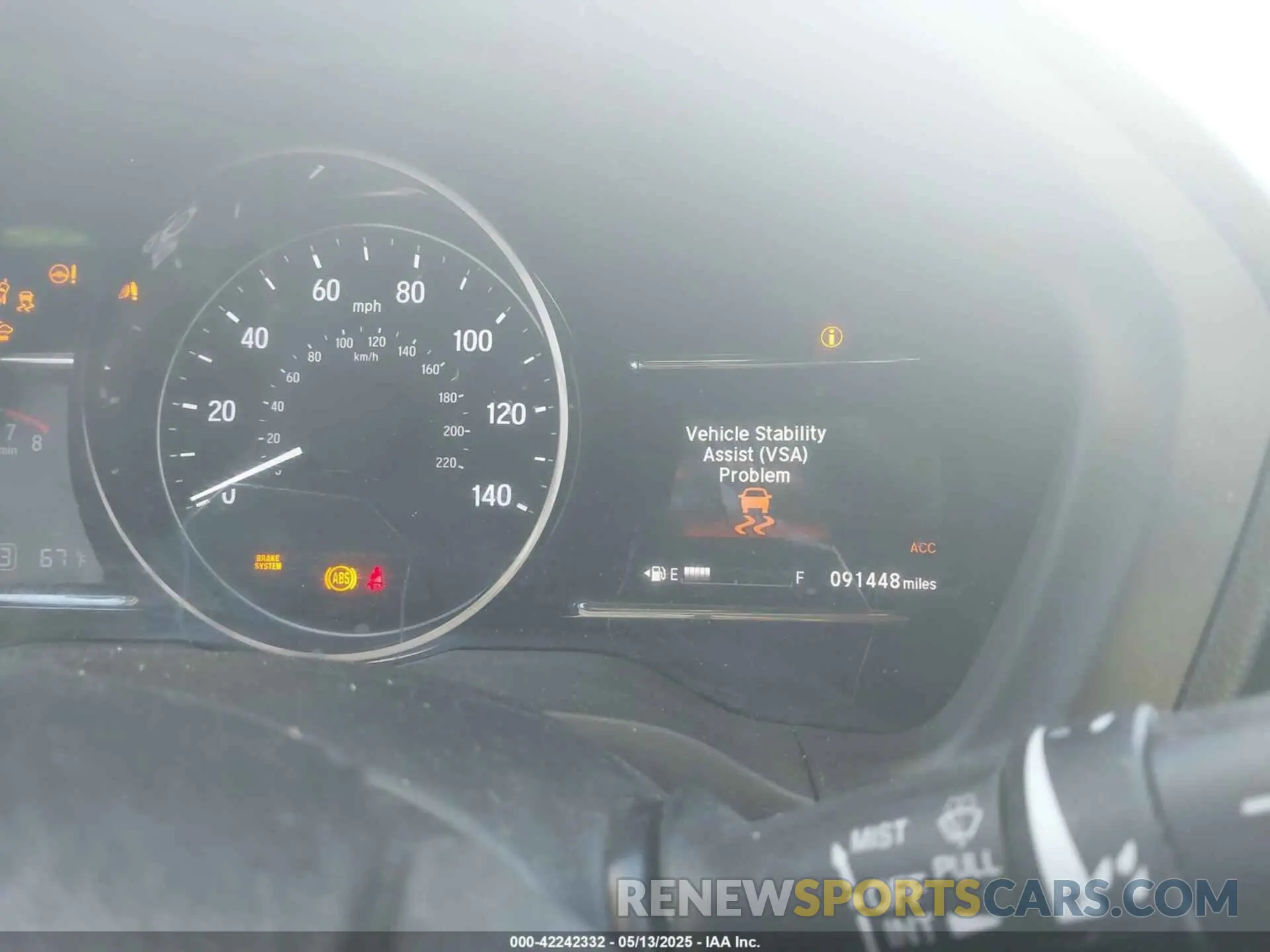 7 Photograph of a damaged car 3CZRU5H57KM729518 HONDA HR-V 2019
